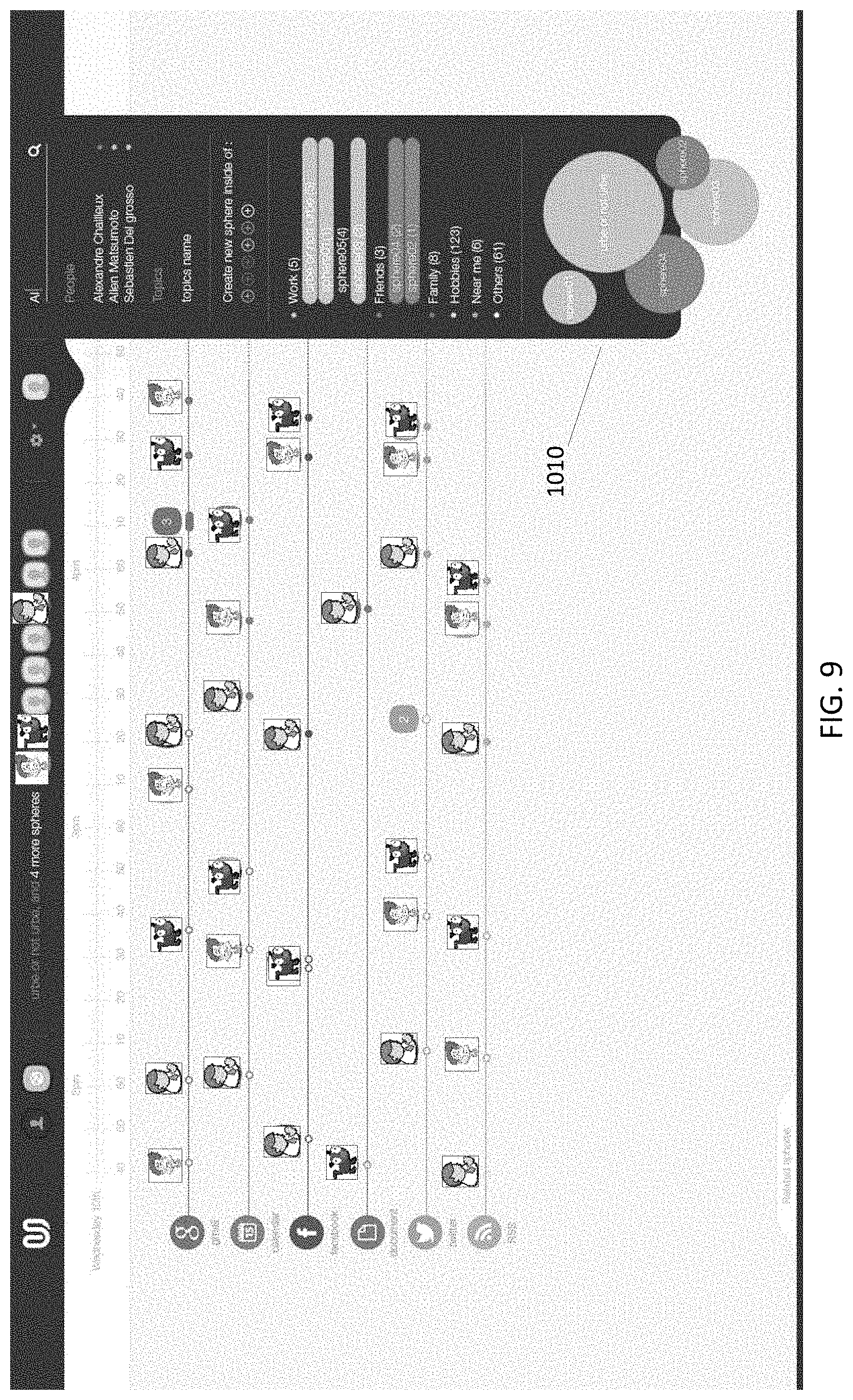 Patent US11776506 Figure 9 – Systems and techniques for aggregation, display, and sharing of data