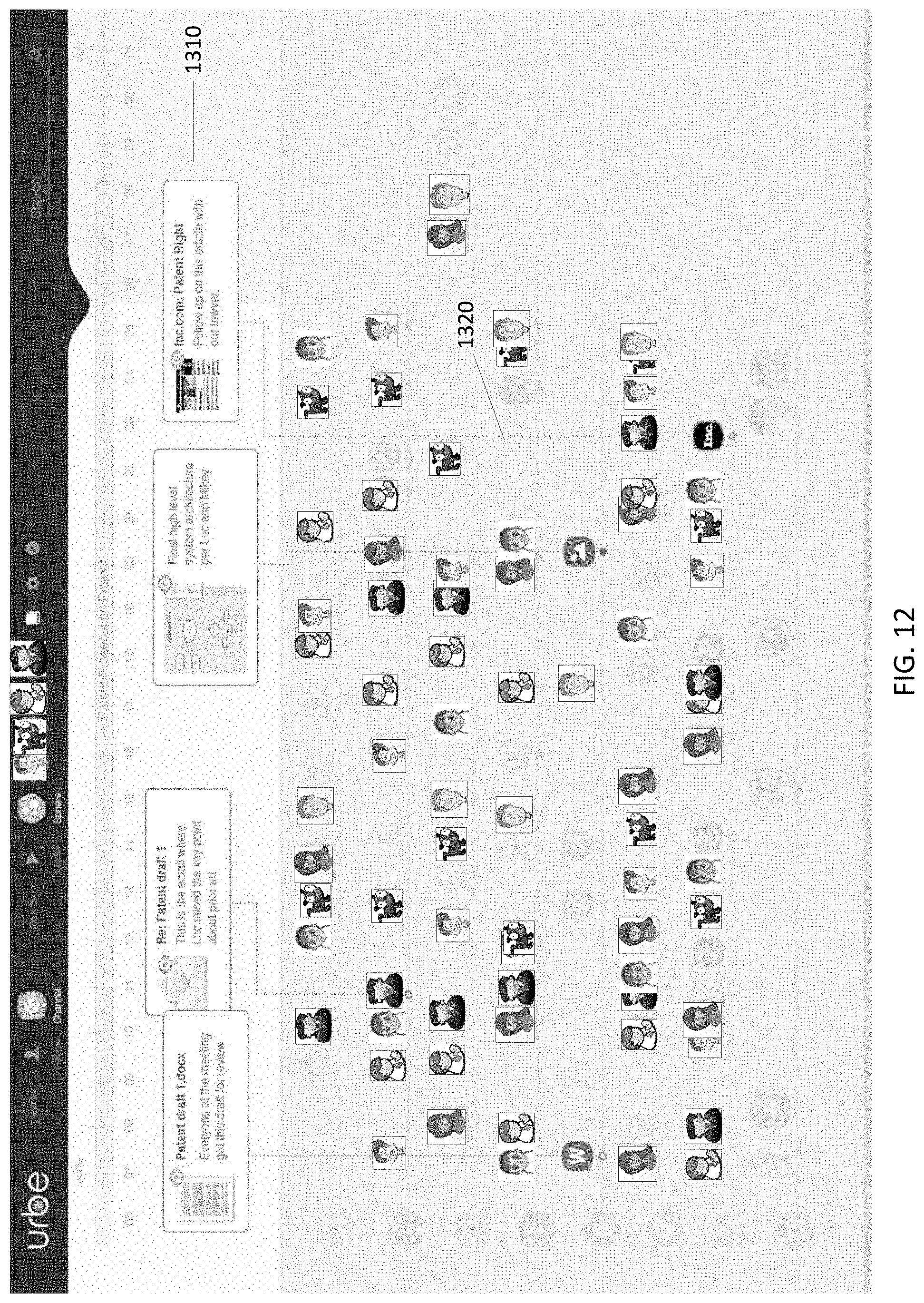 Patent US11776506 Figure 12 – Systems and techniques for aggregation, display, and sharing of data