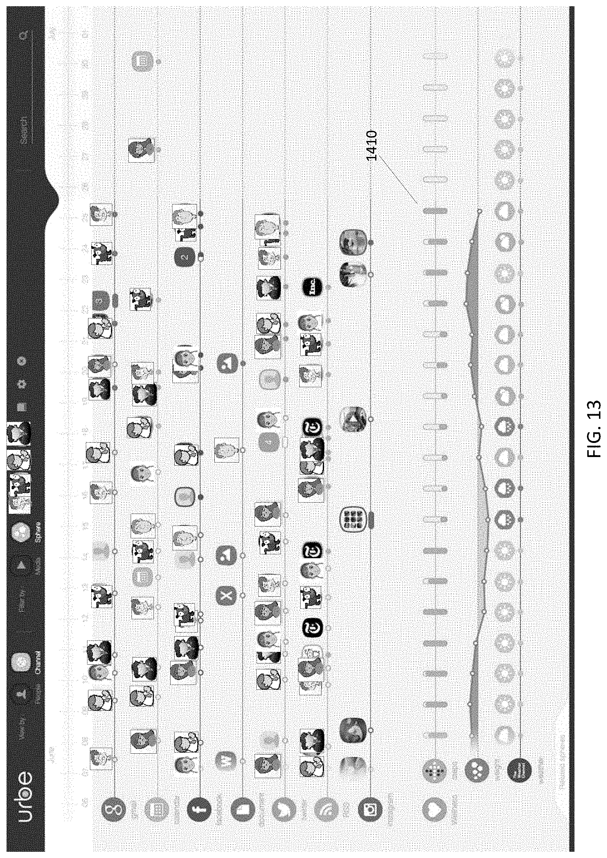 Patent US11776506 Figure 13 – Systems and techniques for aggregation, display, and sharing of data