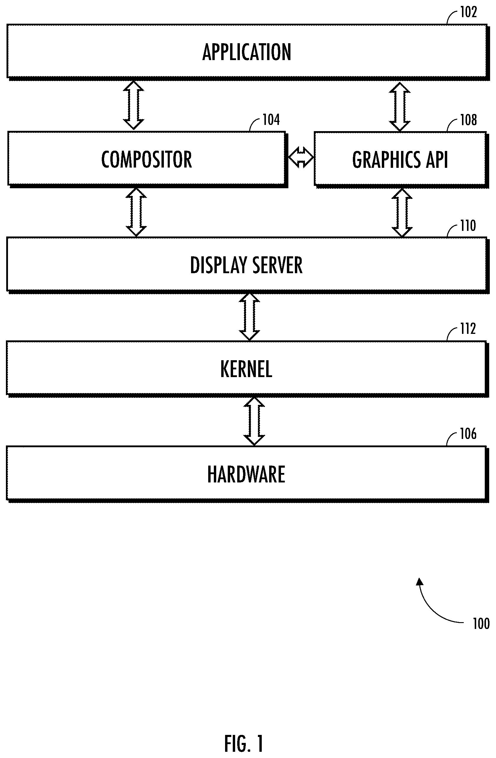 Patent US11776507 Figure 1 – Systems and methods for reducing display latency