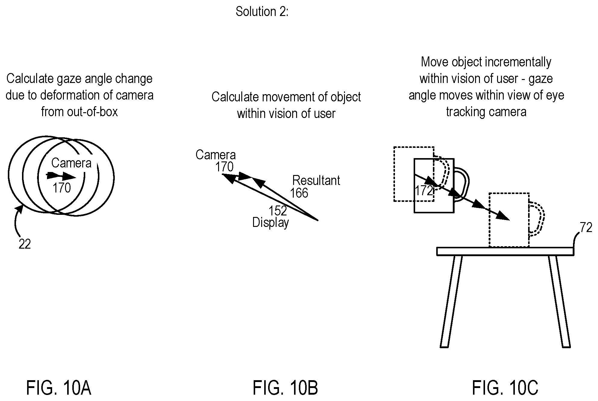 Patent US11776509 Figure 10 – Image correction due to deformation of components of a viewing device