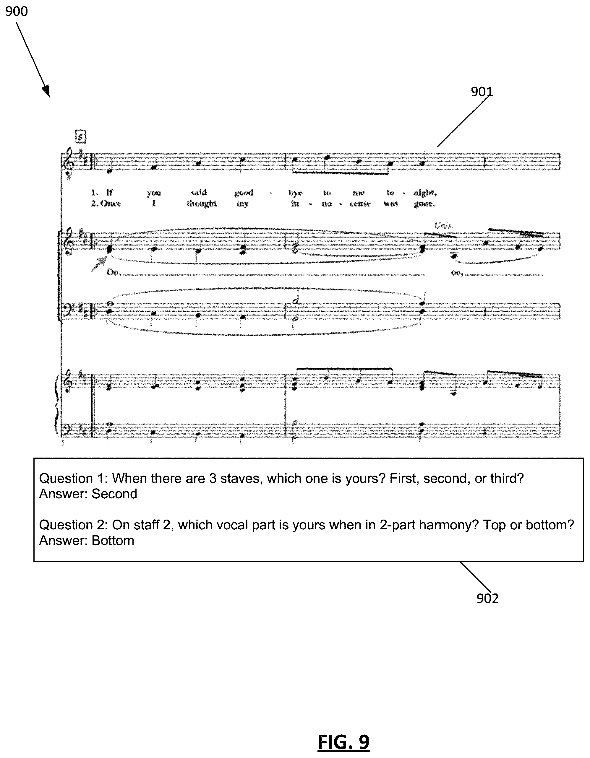 Patent US11776516 Figure 7 – Methods and systems for vocalist part mapping