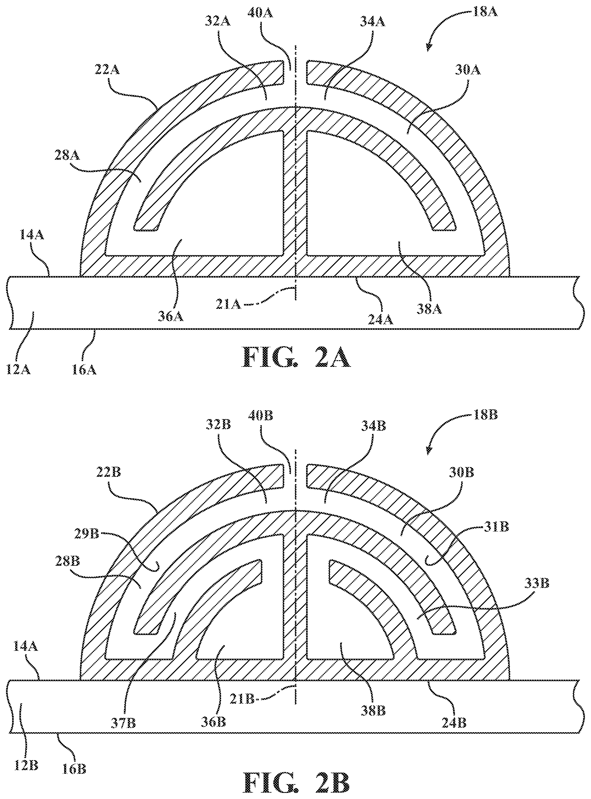 Patent US11776521 Figure 2 – Sound absorbing structure having one or more acoustic scatterers attached to or forming a vehicle structure