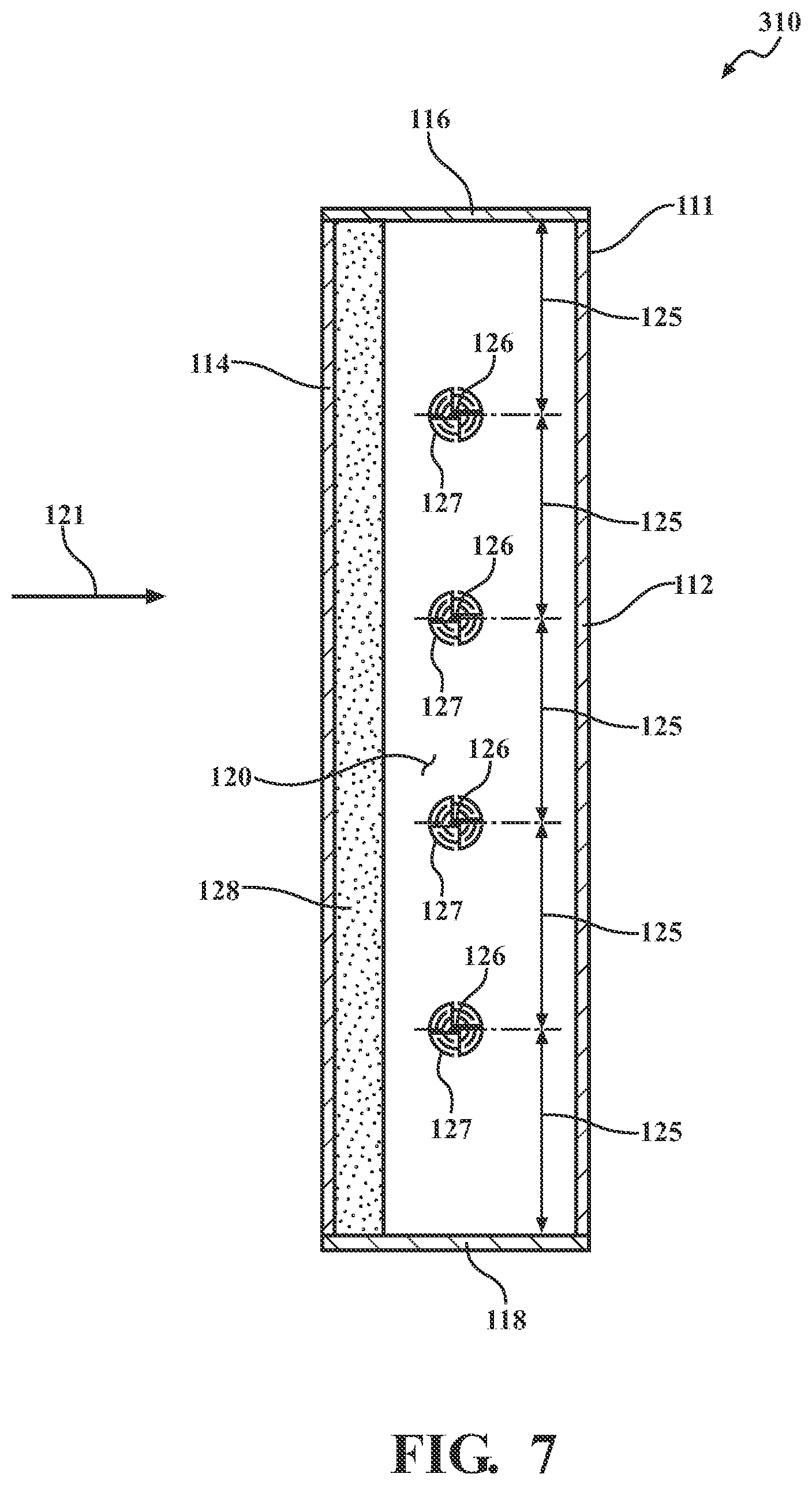 Patent US11776522 Figure 7 – Sound isolating wall assembly having at least one acoustic scatterer