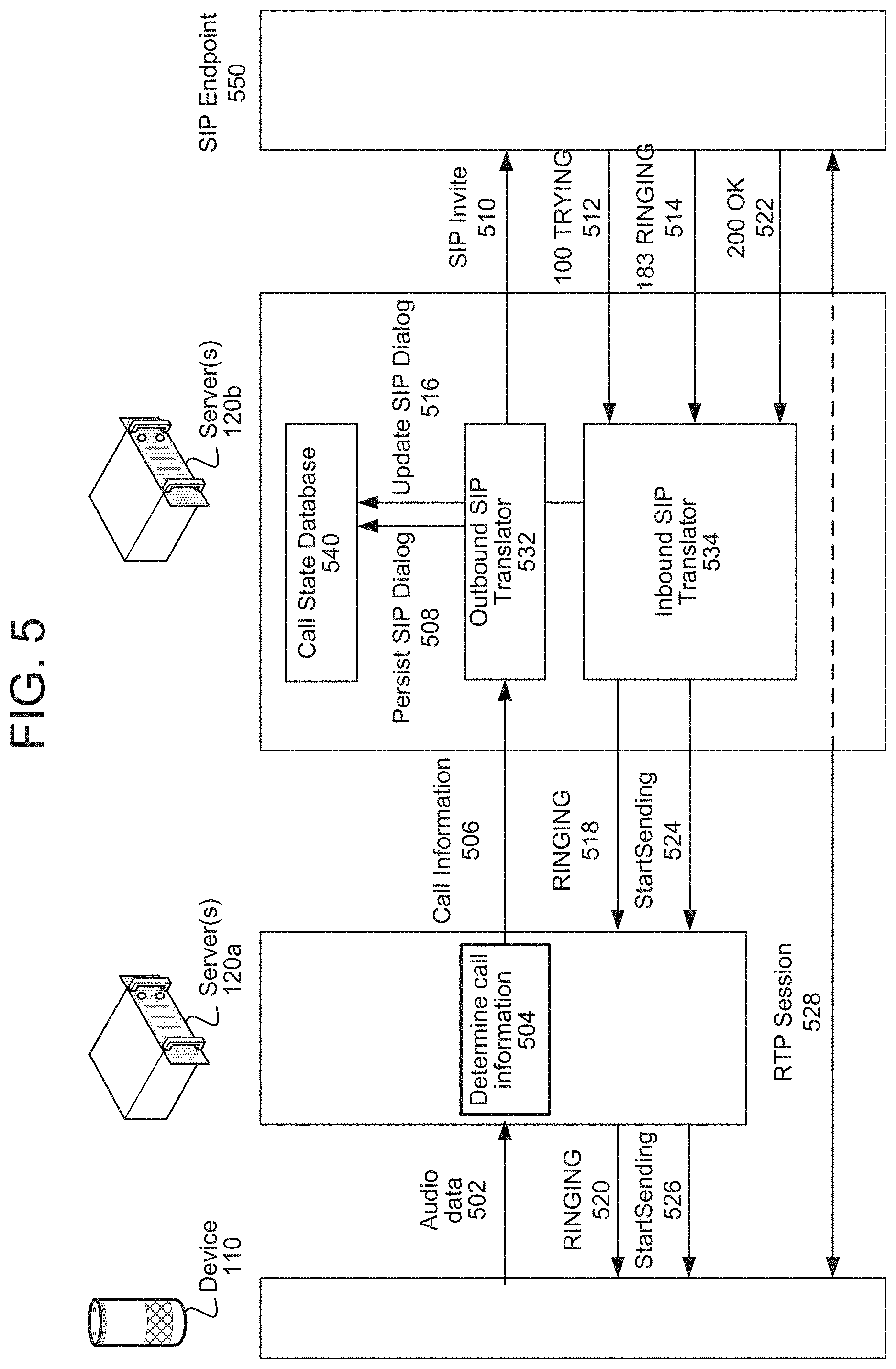 Patent US11776540 Figure 6 – Voice control of remote device