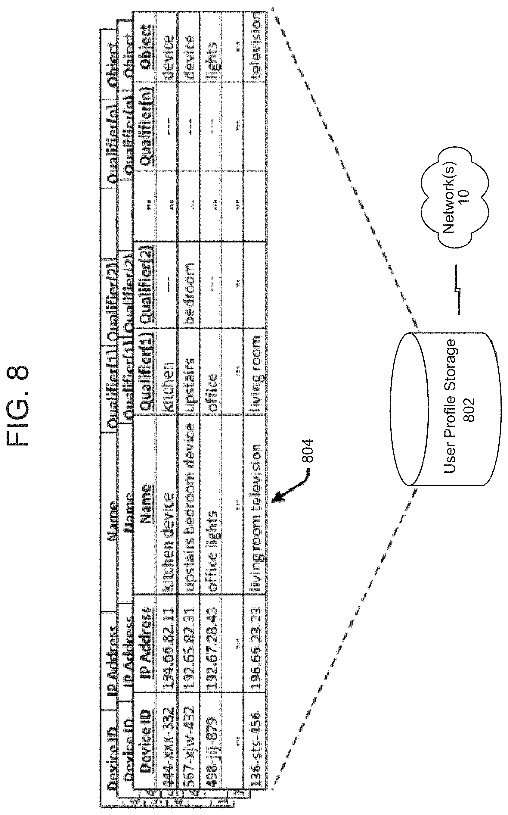 Patent US11776540 Figure 10 – Voice control of remote device