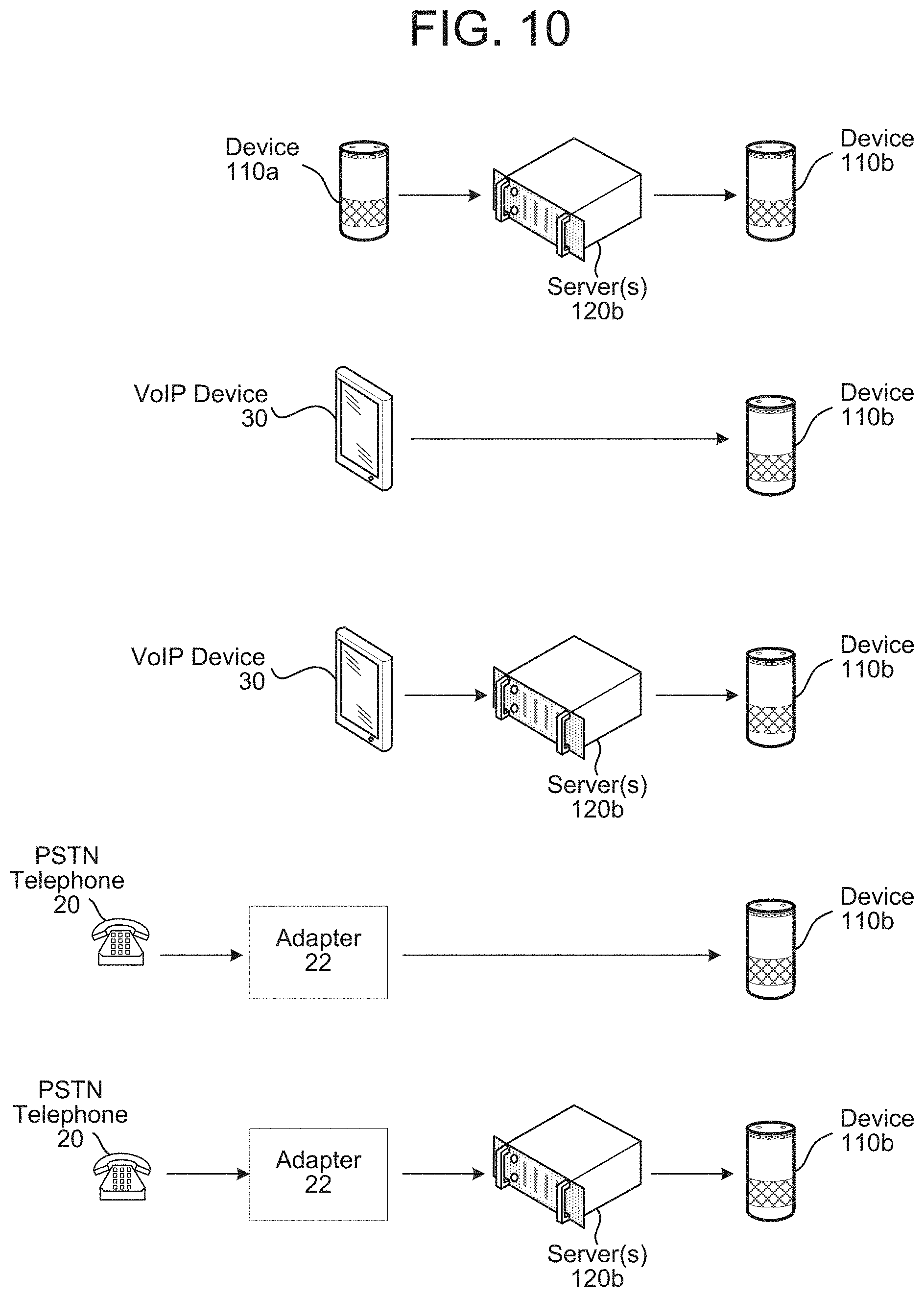 Patent US11776540 Figure 12 – Voice control of remote device