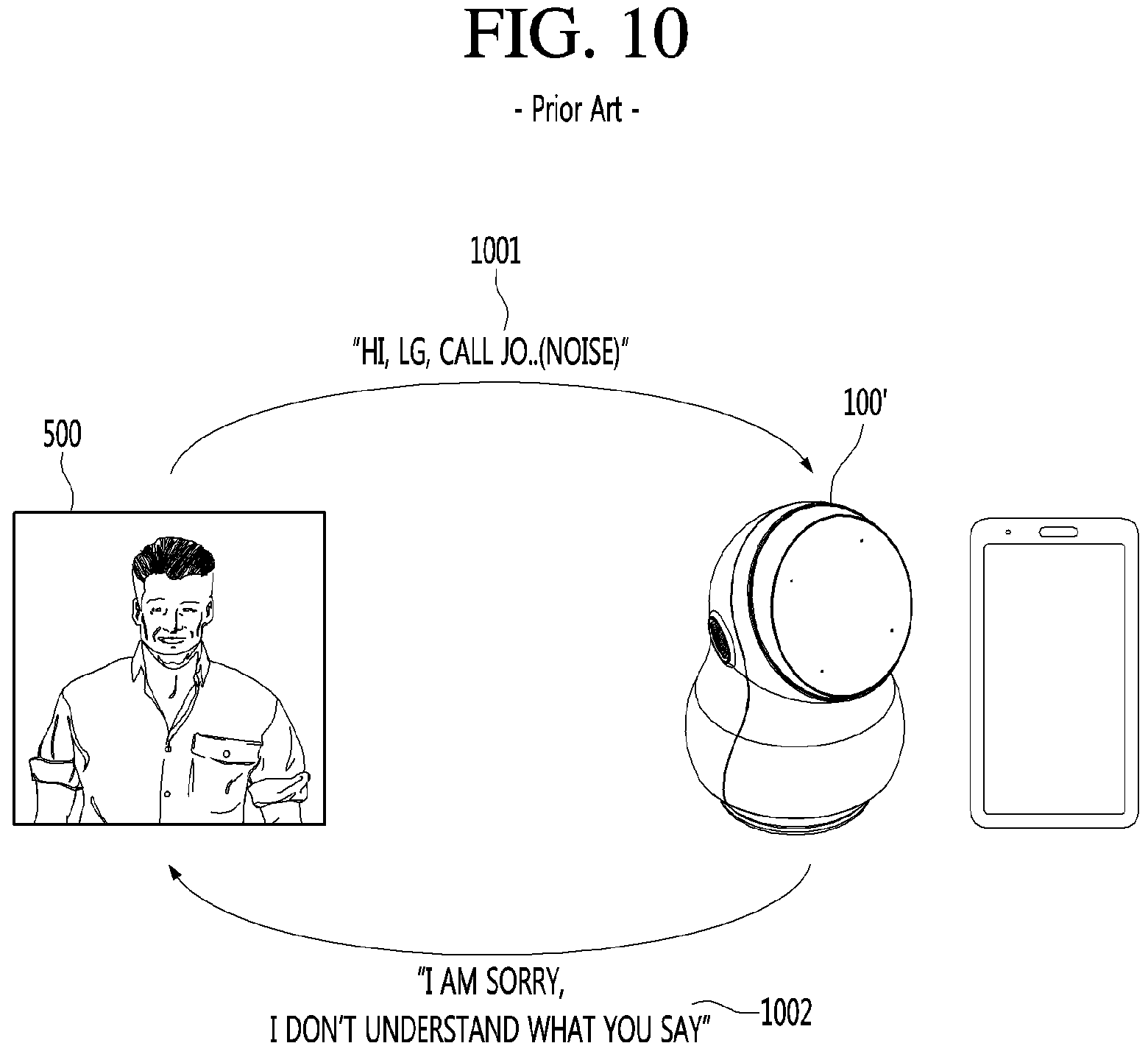 Patent US11776544 Figure 10 – Artificial intelligence apparatus for recognizing speech of user and method for the same