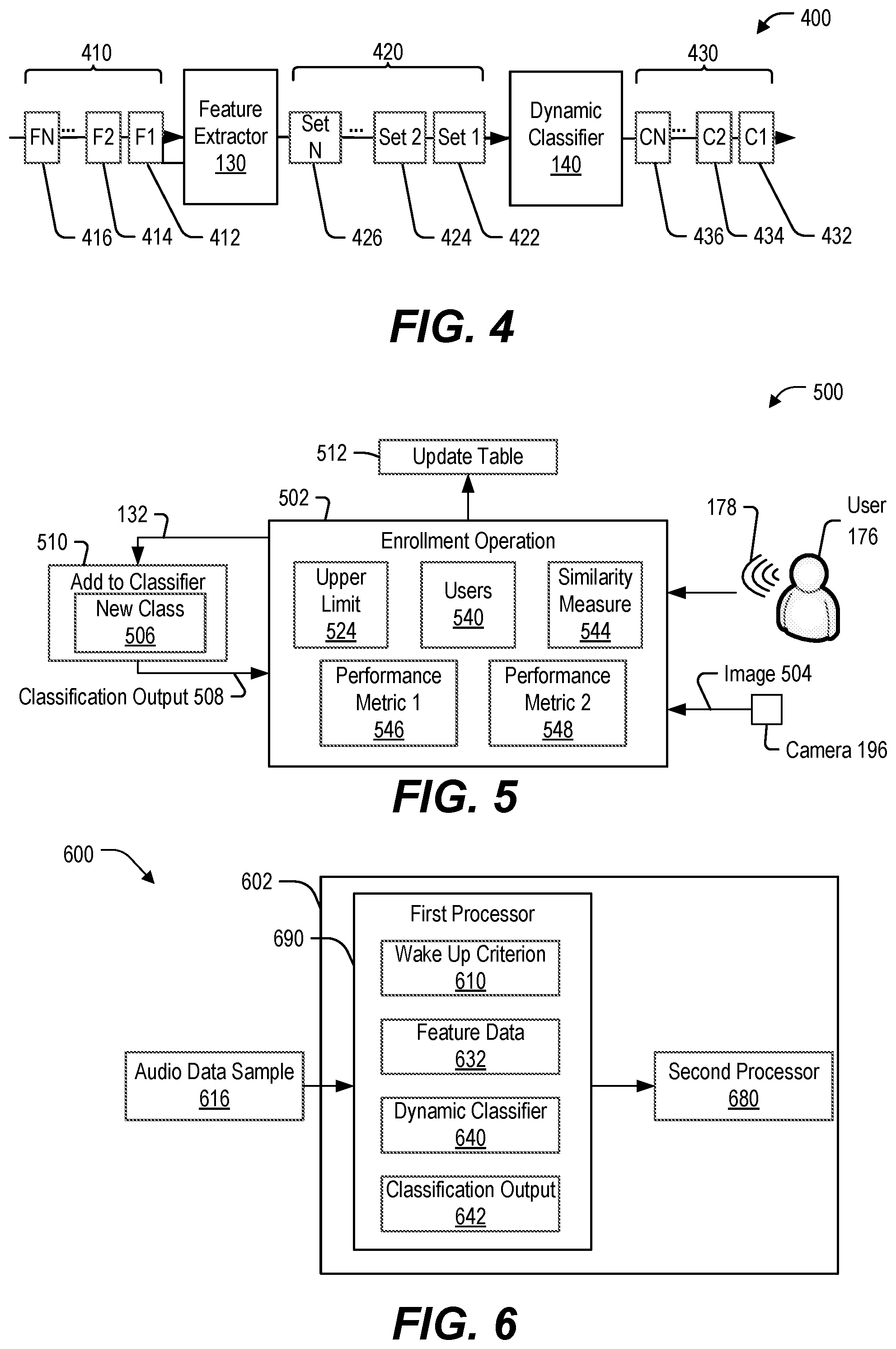 Patent US11776550 Figure 4 – Device operation based on dynamic classifier