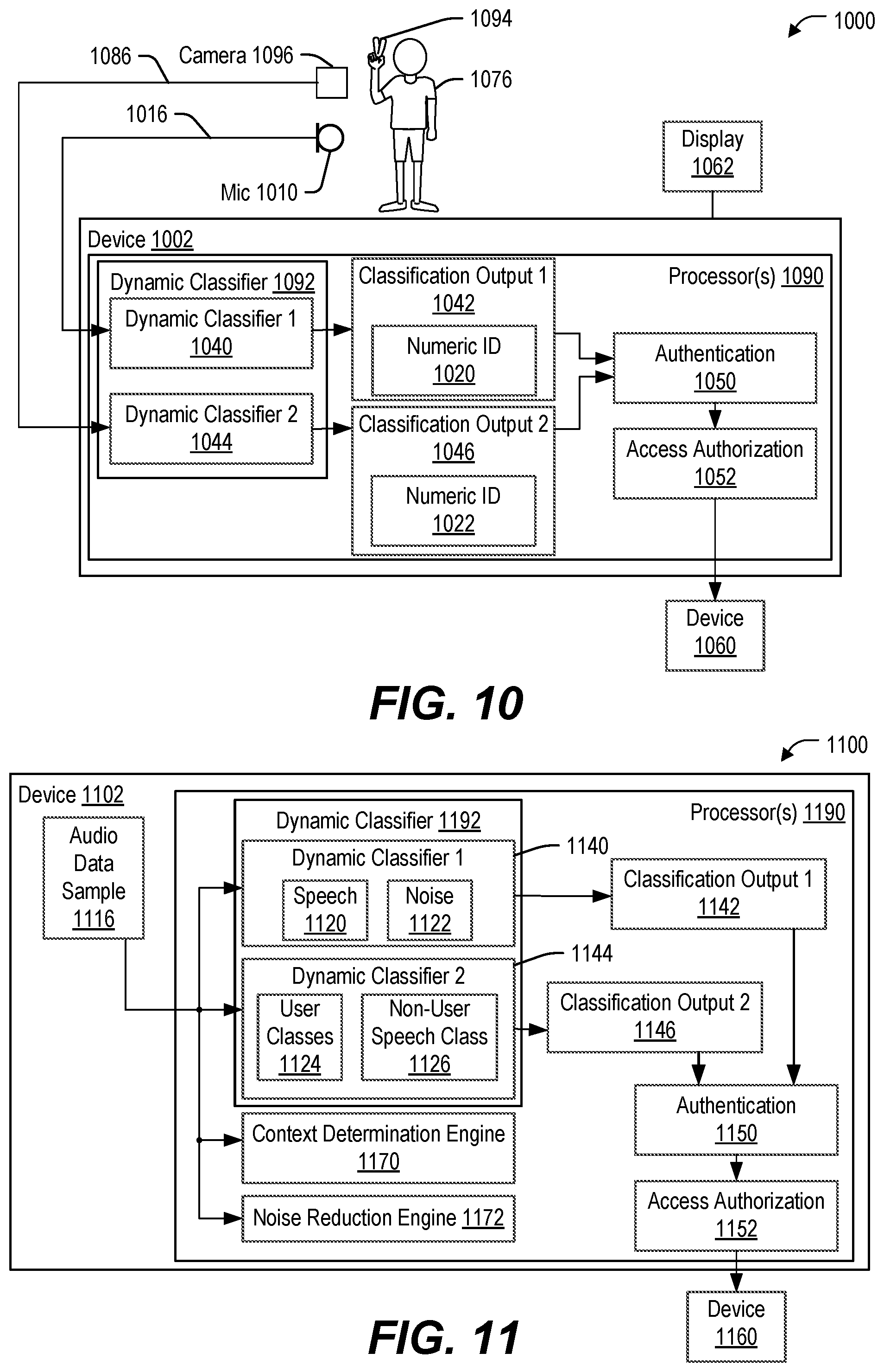 Patent US11776550 Figure 6 – Device operation based on dynamic classifier