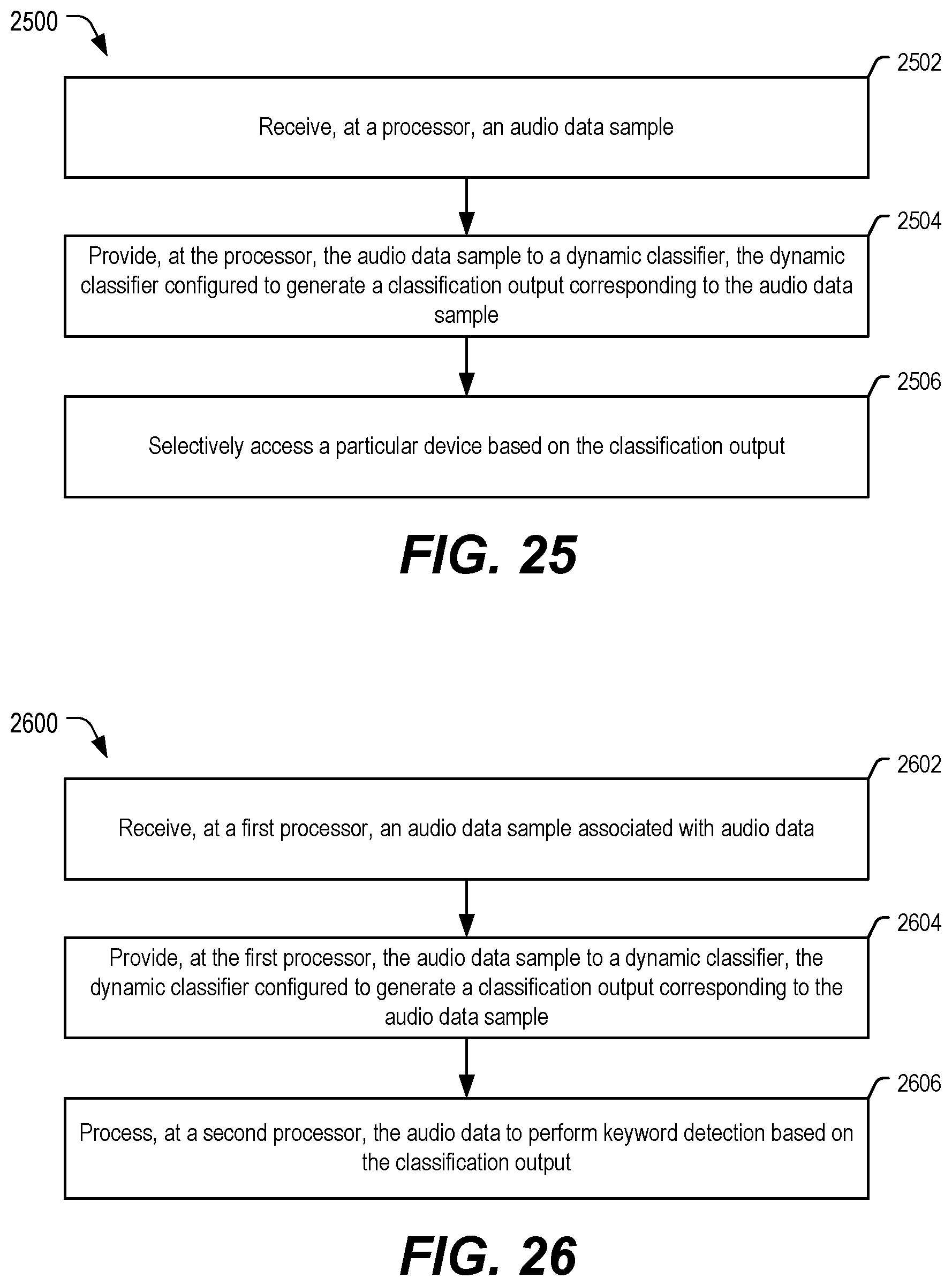 Patent US11776550 Figure 14 – Device operation based on dynamic classifier