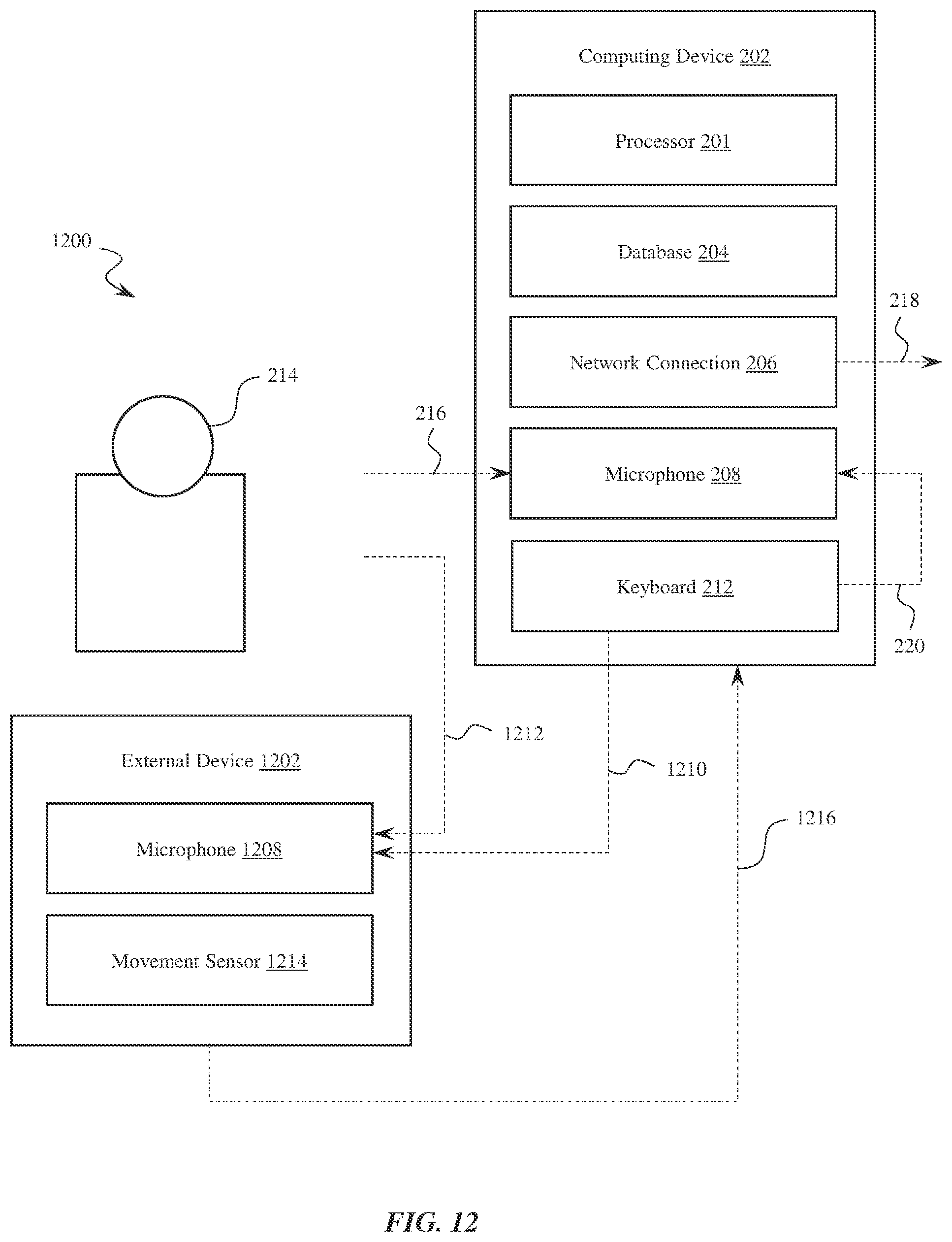 Patent US11776555 Figure 10 – Audio modification using interconnected electronic devices