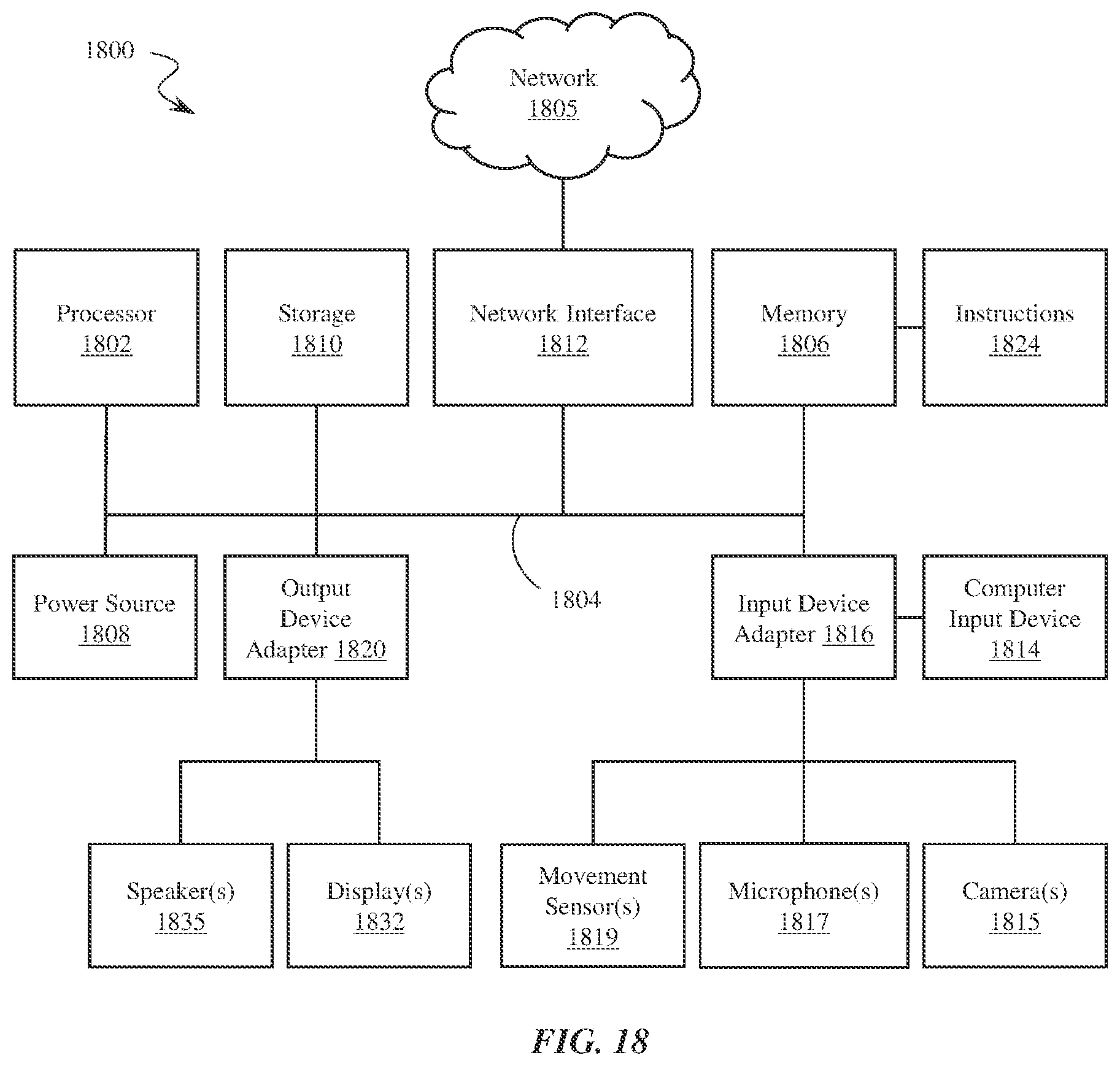 Patent US11776555 Figure 14 – Audio modification using interconnected electronic devices