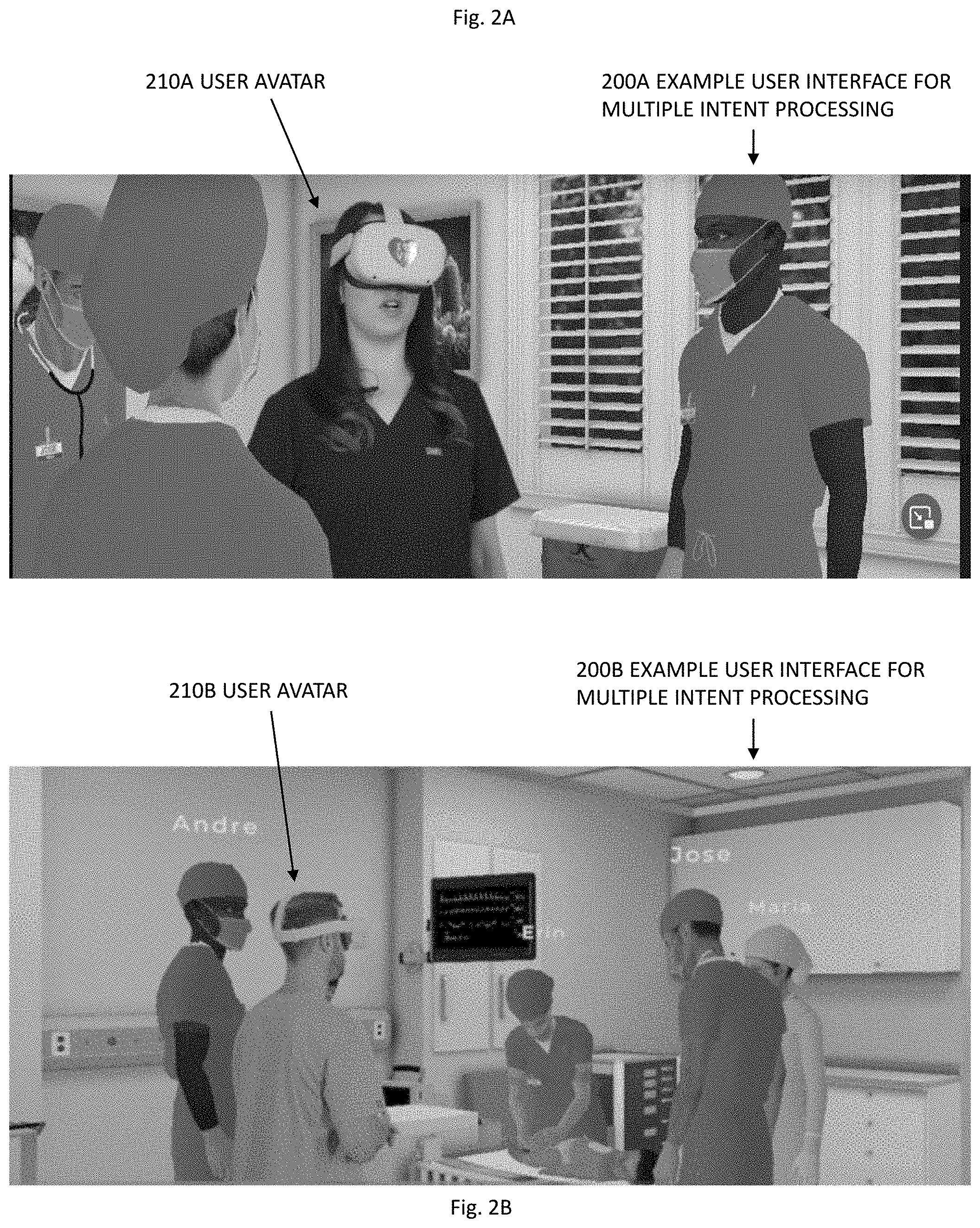 Patent US11776560 Figure 2 – Processing multiple intents from an audio stream in a virtual reality application