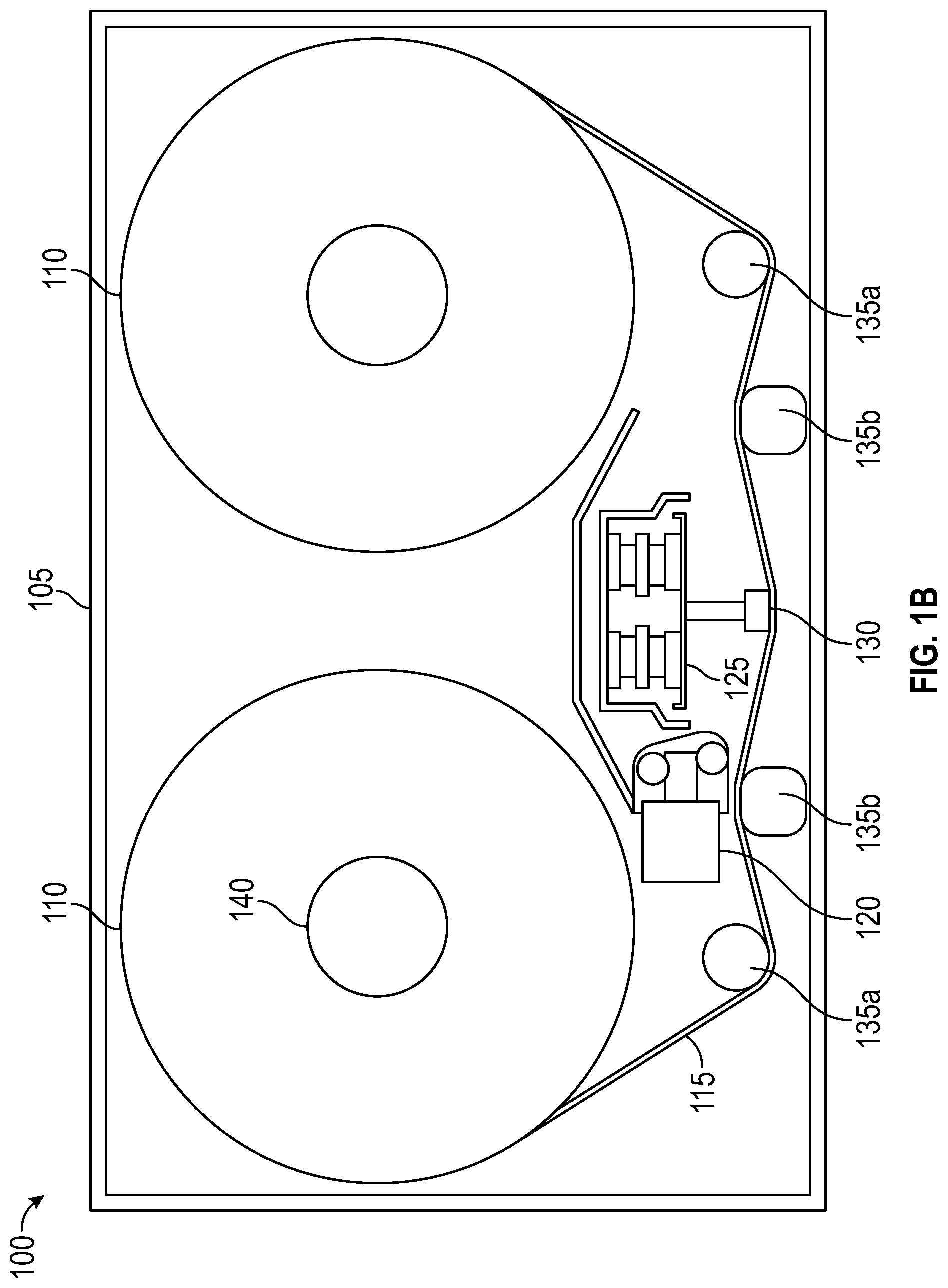 Patent US11776565 Figure 2 – Tape head with side-shielded writers and process for making same