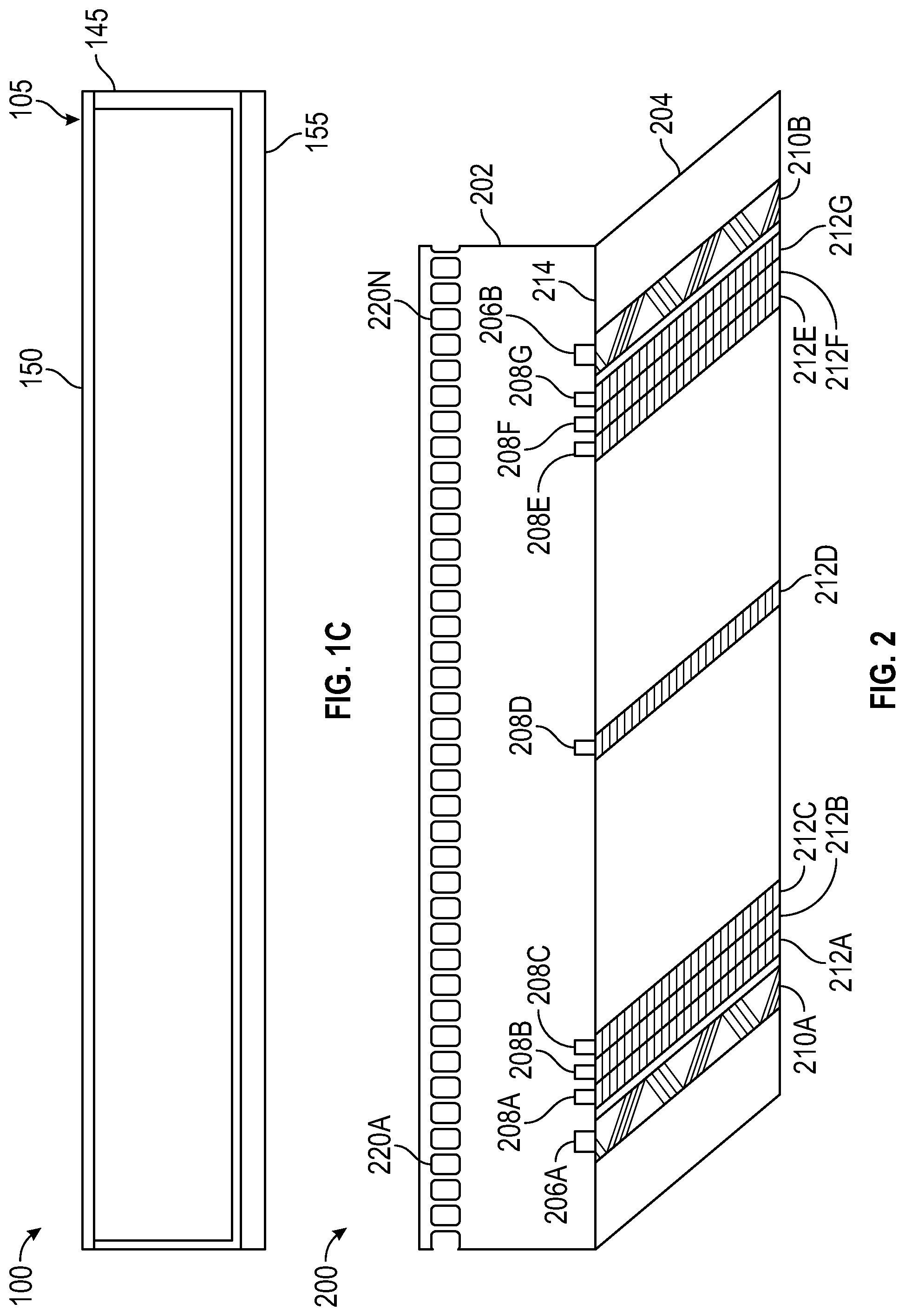 Patent US11776565 Figure 3 – Tape head with side-shielded writers and process for making same