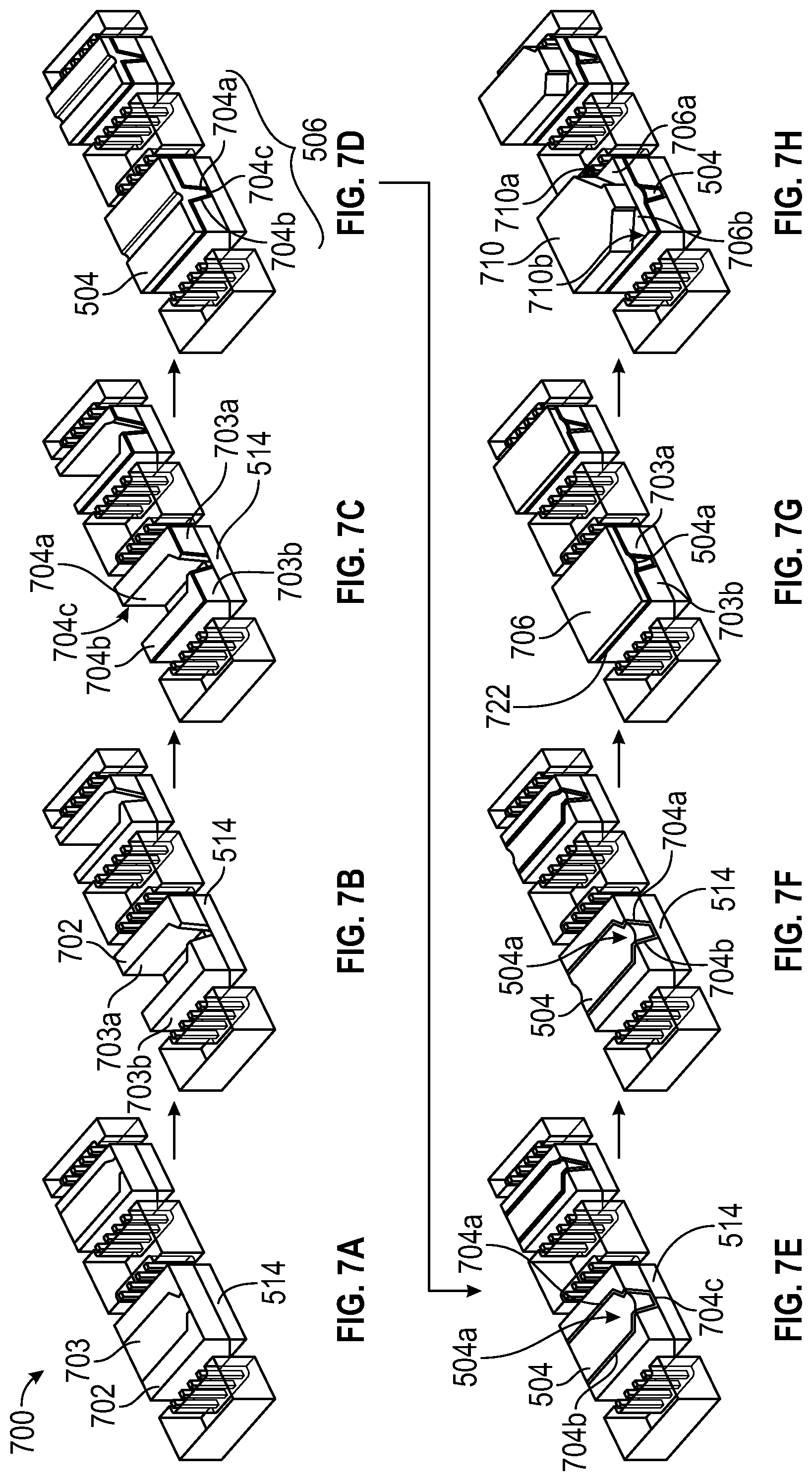 Patent US11776565 Figure 11 – Tape head with side-shielded writers and process for making same