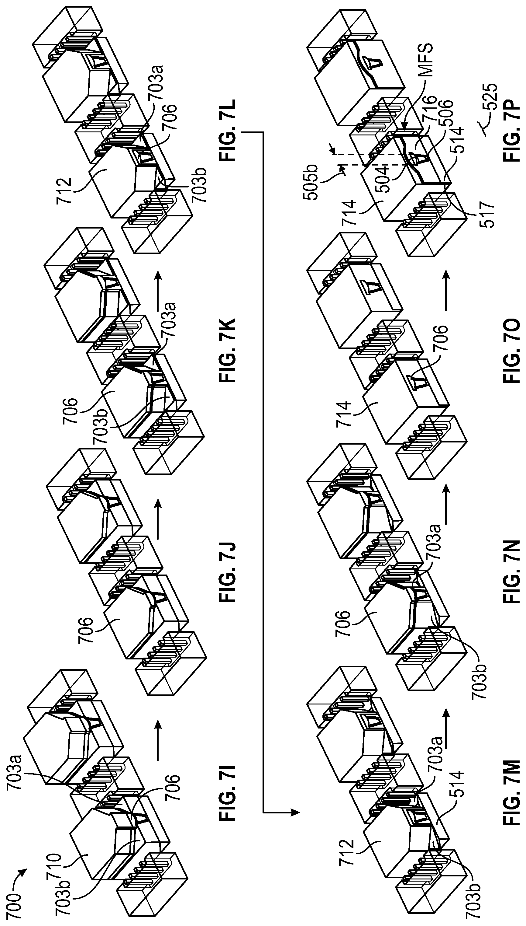 Patent US11776565 Figure 12 – Tape head with side-shielded writers and process for making same