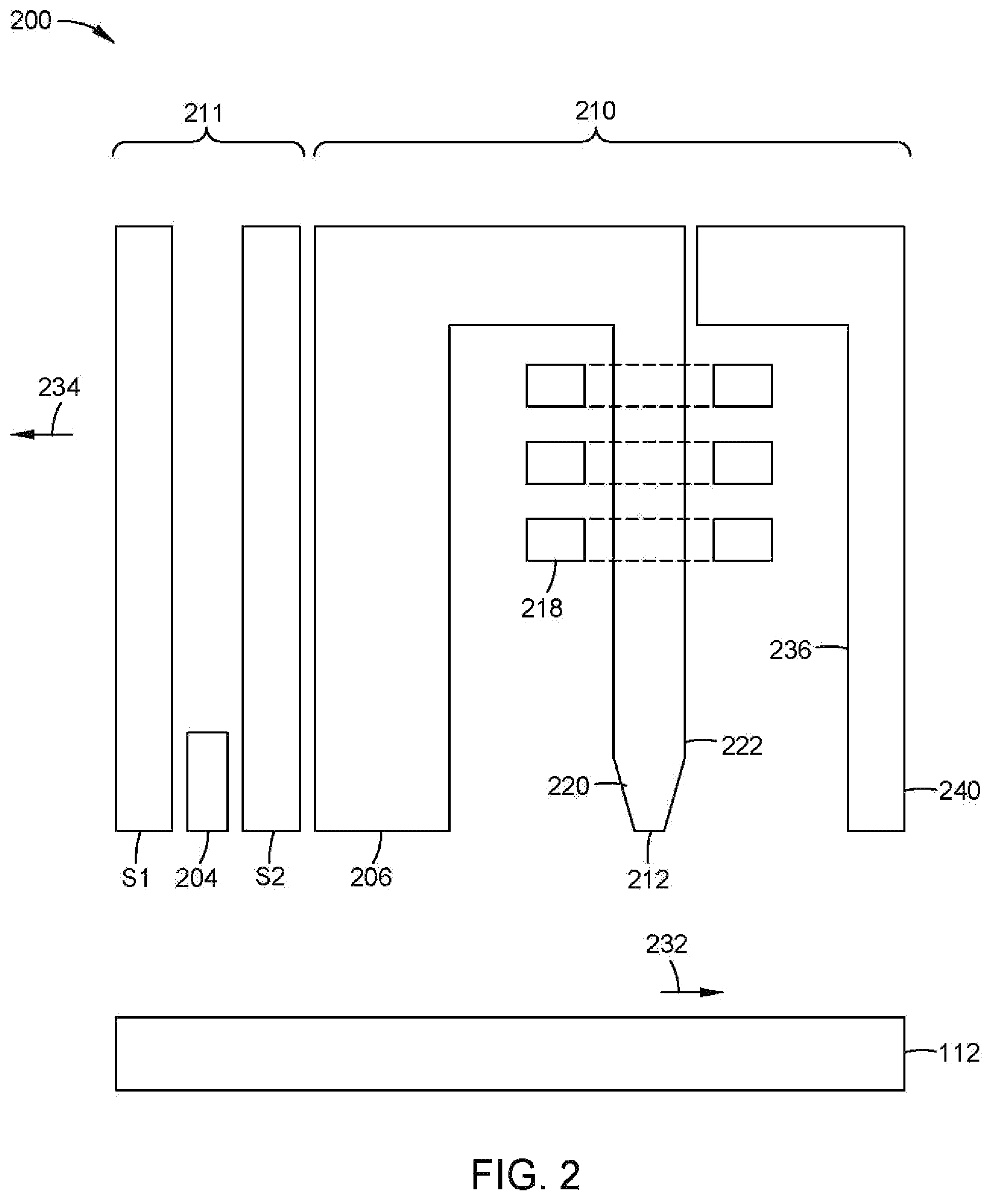 Patent US11776567 Figure 2 – SOT film stack for differential reader