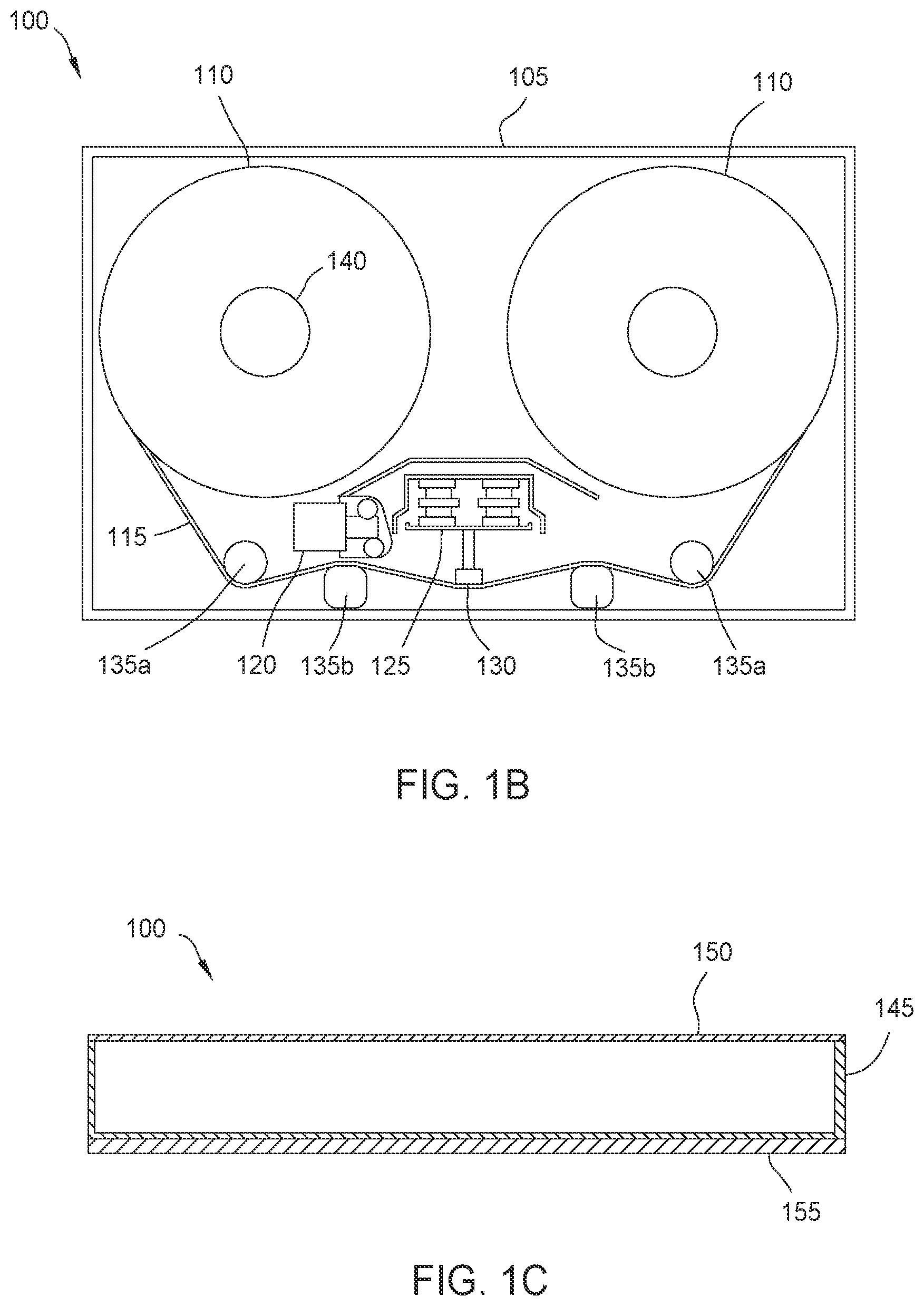 Patent US11776569 Figure 2 – Tape recording system and method for reading media having write-append head-positioning based on change in tape lateral dimension