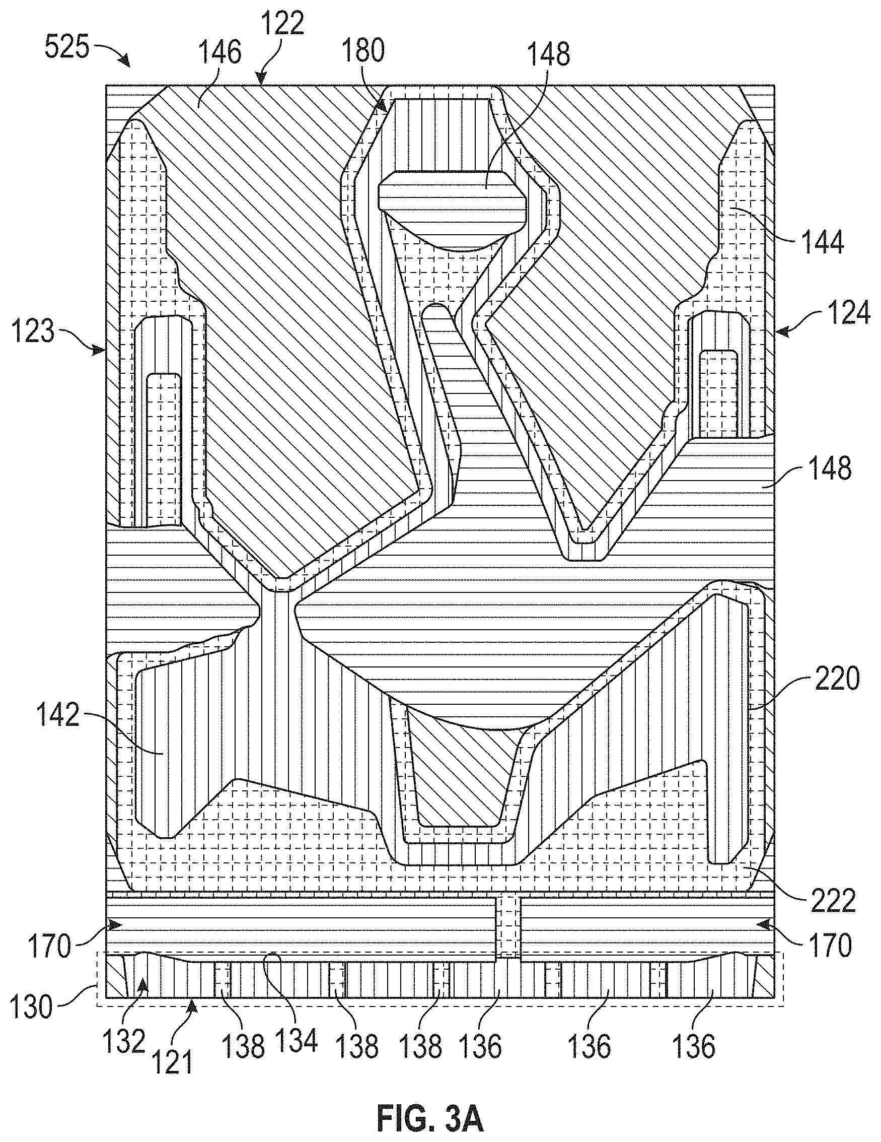 Patent US11776571 Figure 3 – Segmented front bar for particle robustness