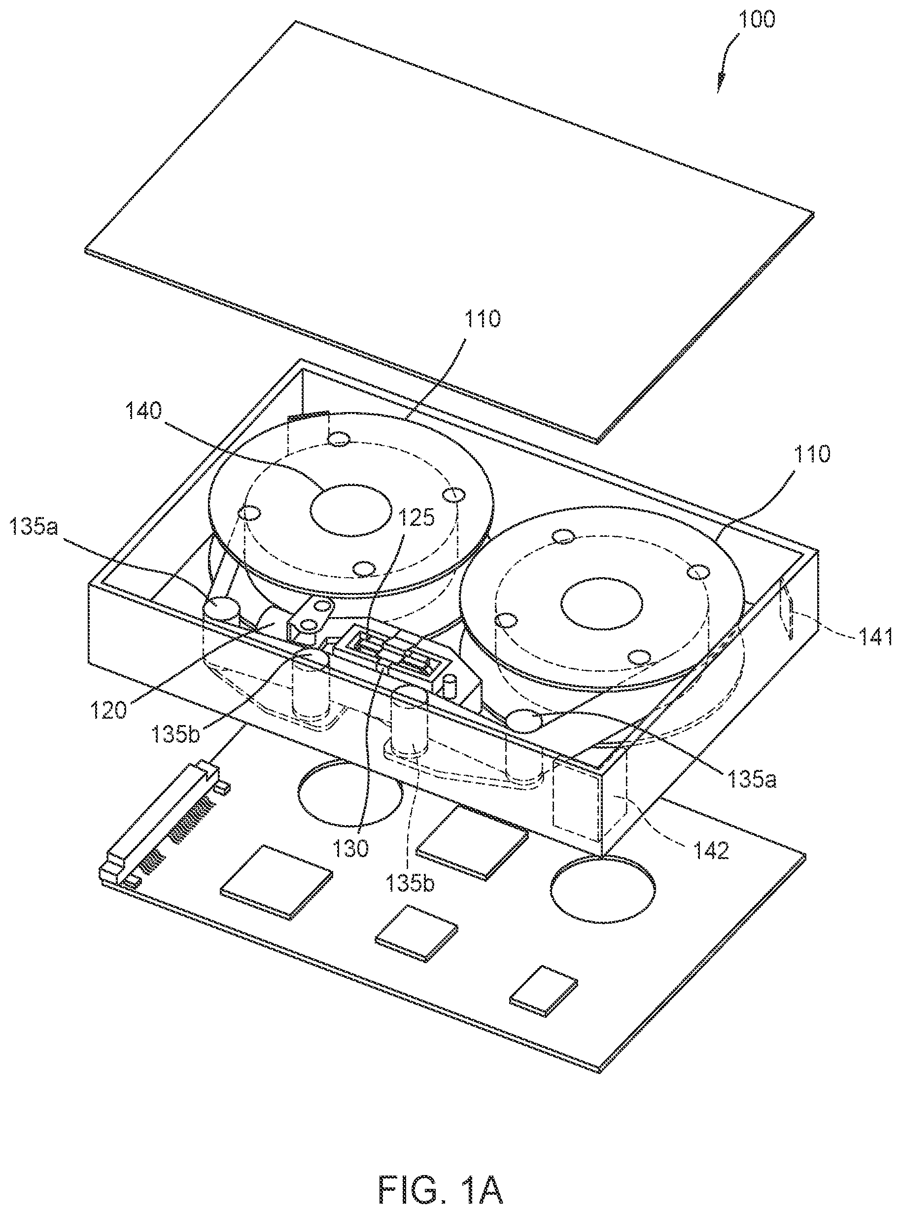 Patent US11776572 Figure 1 – Magnetic tape having alternating sections for use in ultra-high areal density tape storage systems