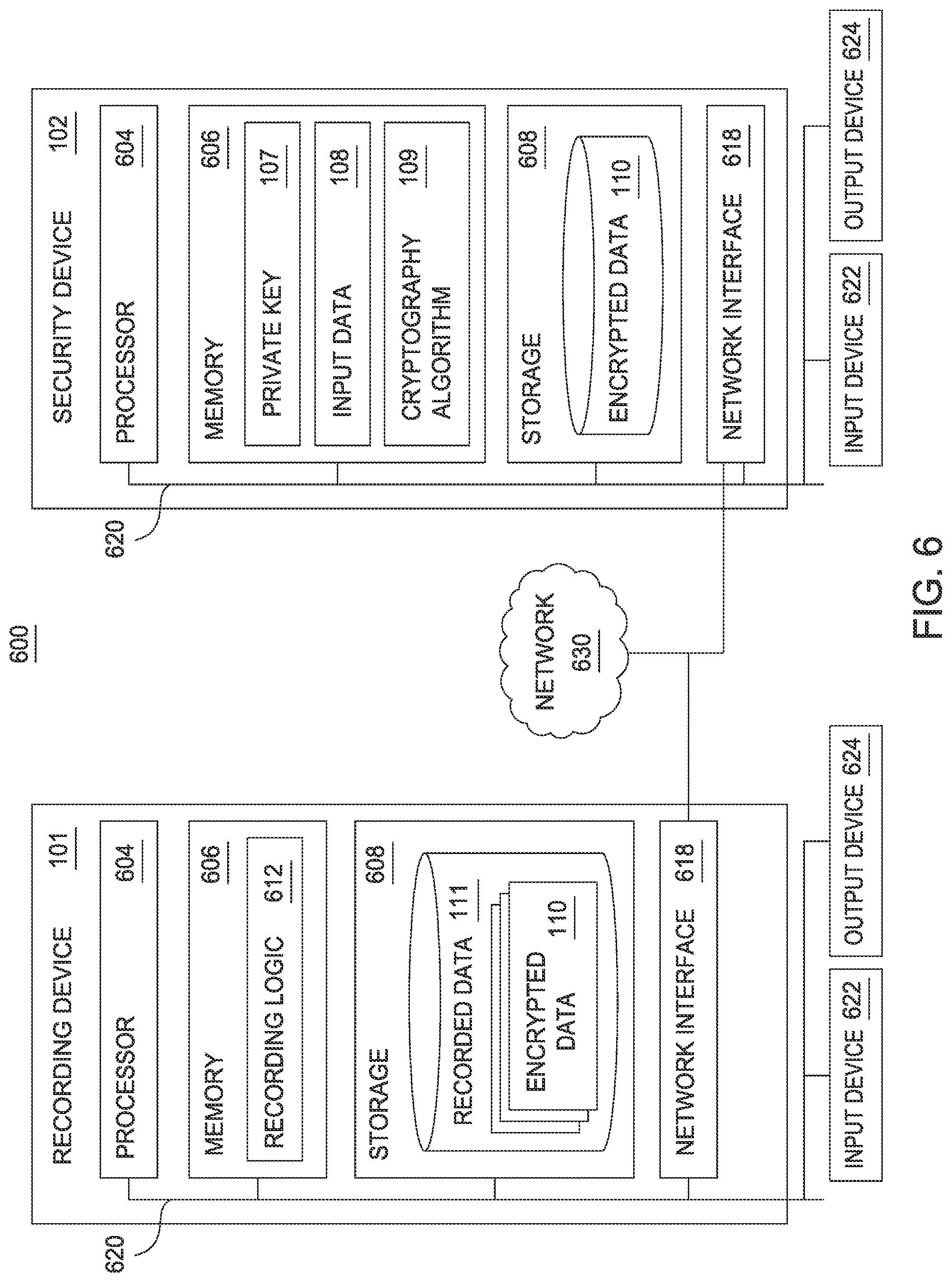 Patent US11776574 Figure 6 – Authenticating digital recordings