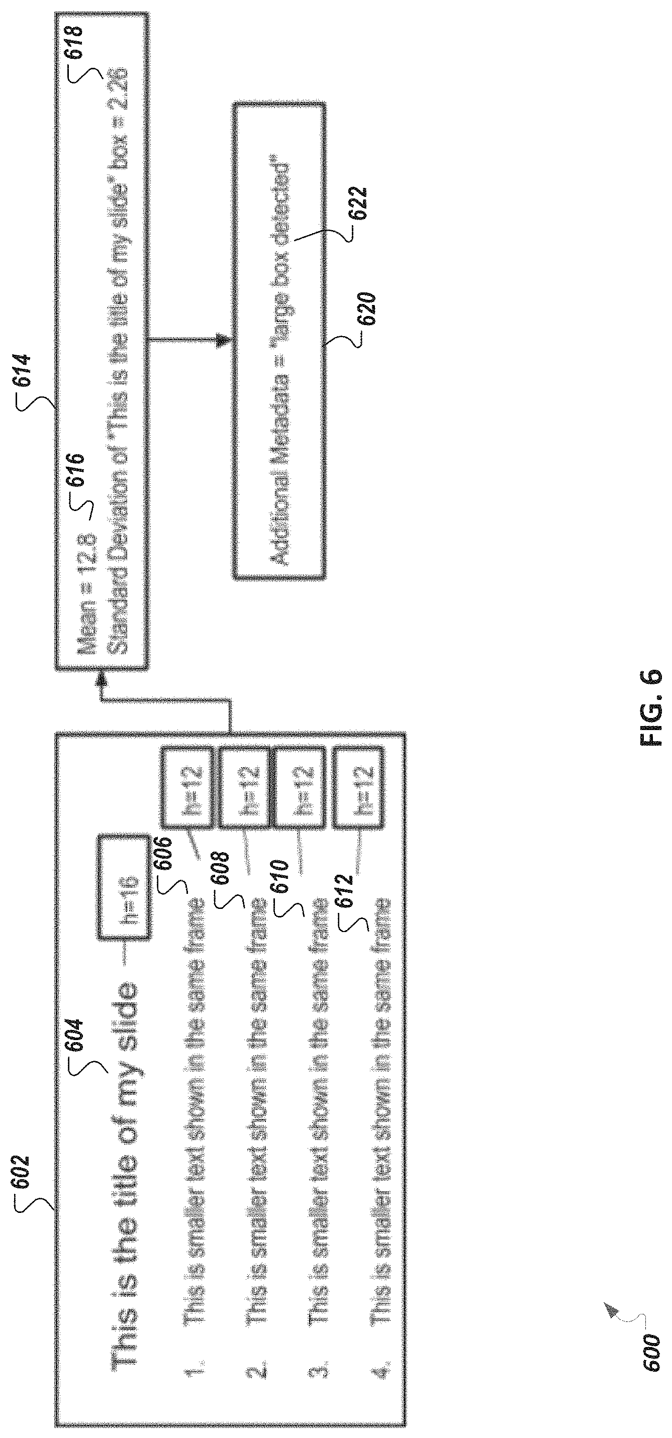 Patent US11776578 Figure 6 – Automatic modification of values of content elements in a video