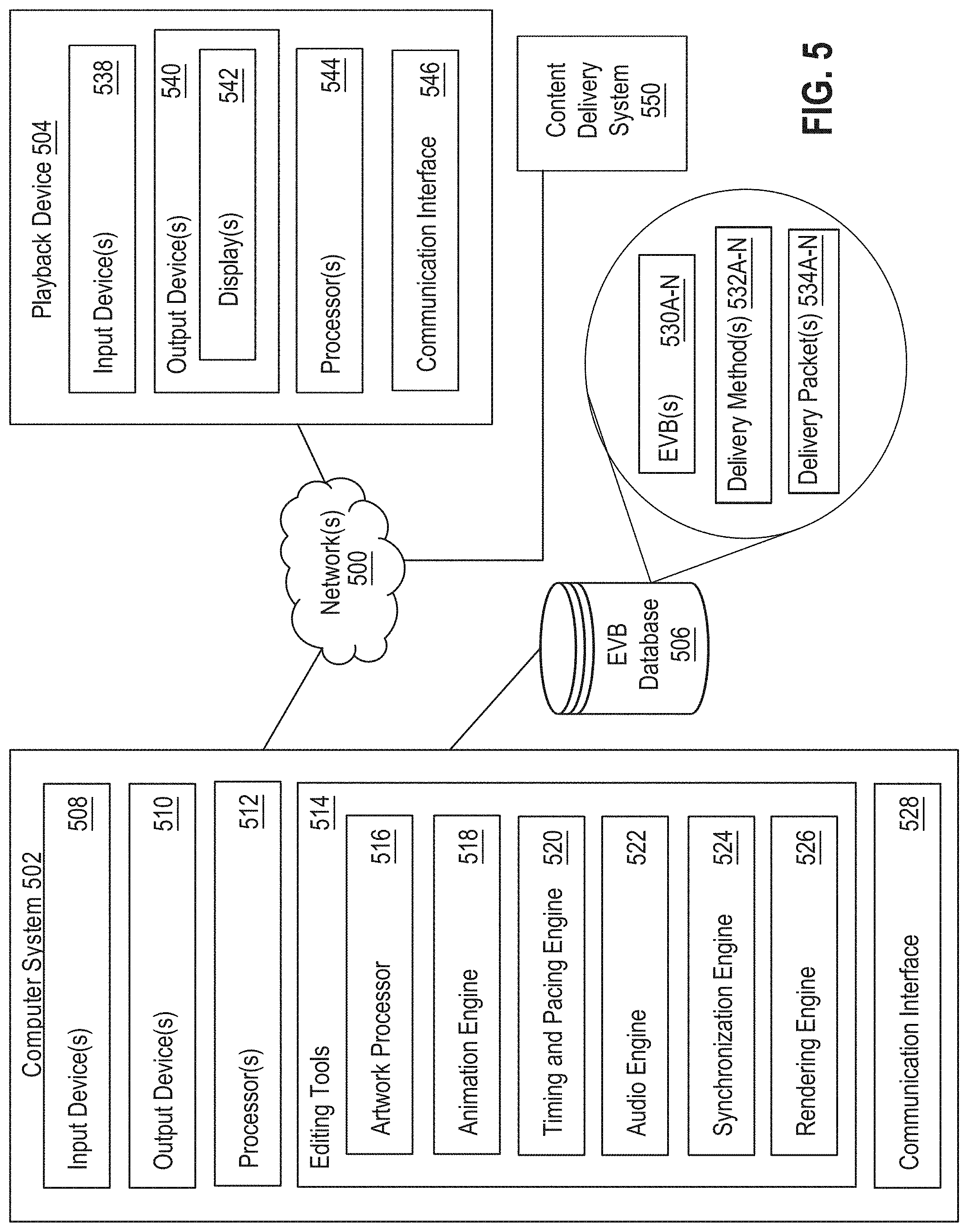 Patent US11776580 Figure 7 – Systems and methods for protocol for animated read along text