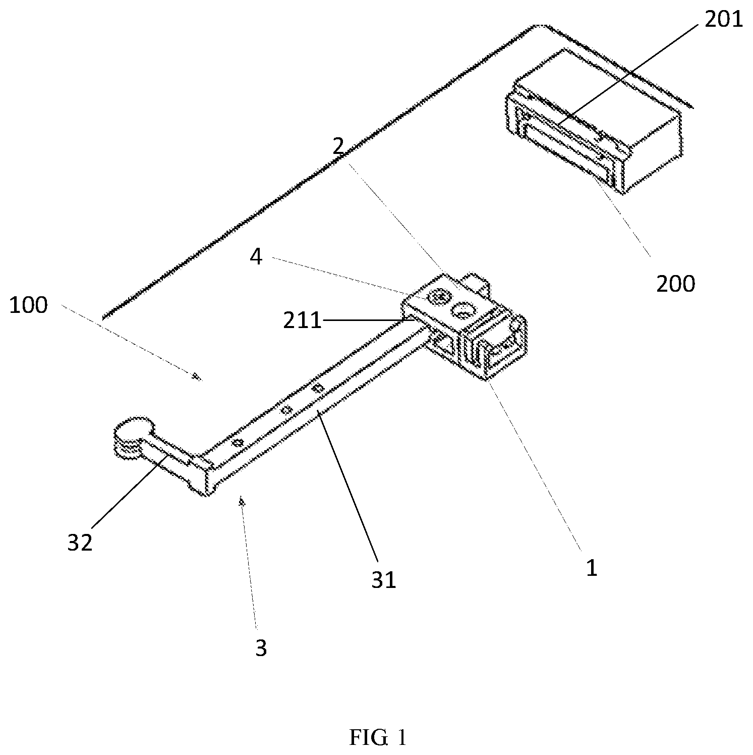Patent US11776582 Figure 1 – Hard disk fixing device and server