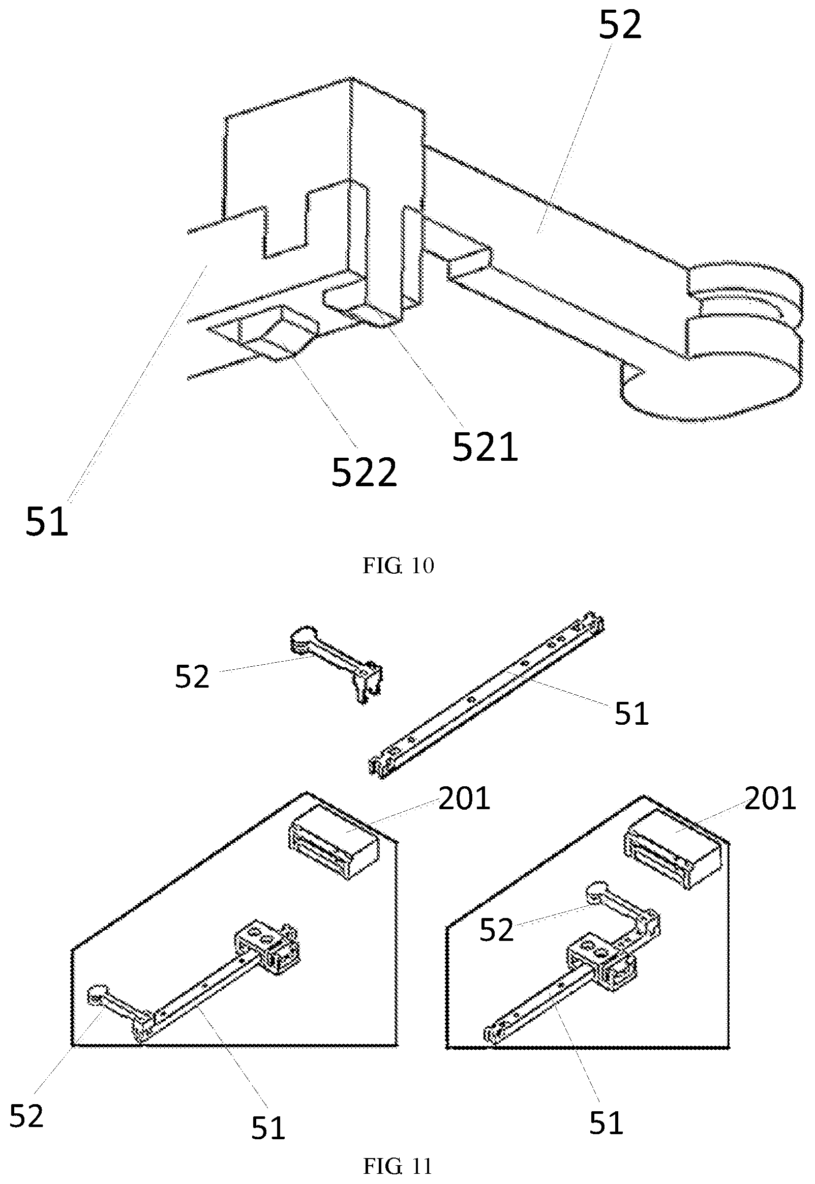 Patent US11776582 Figure 6 – Hard disk fixing device and server