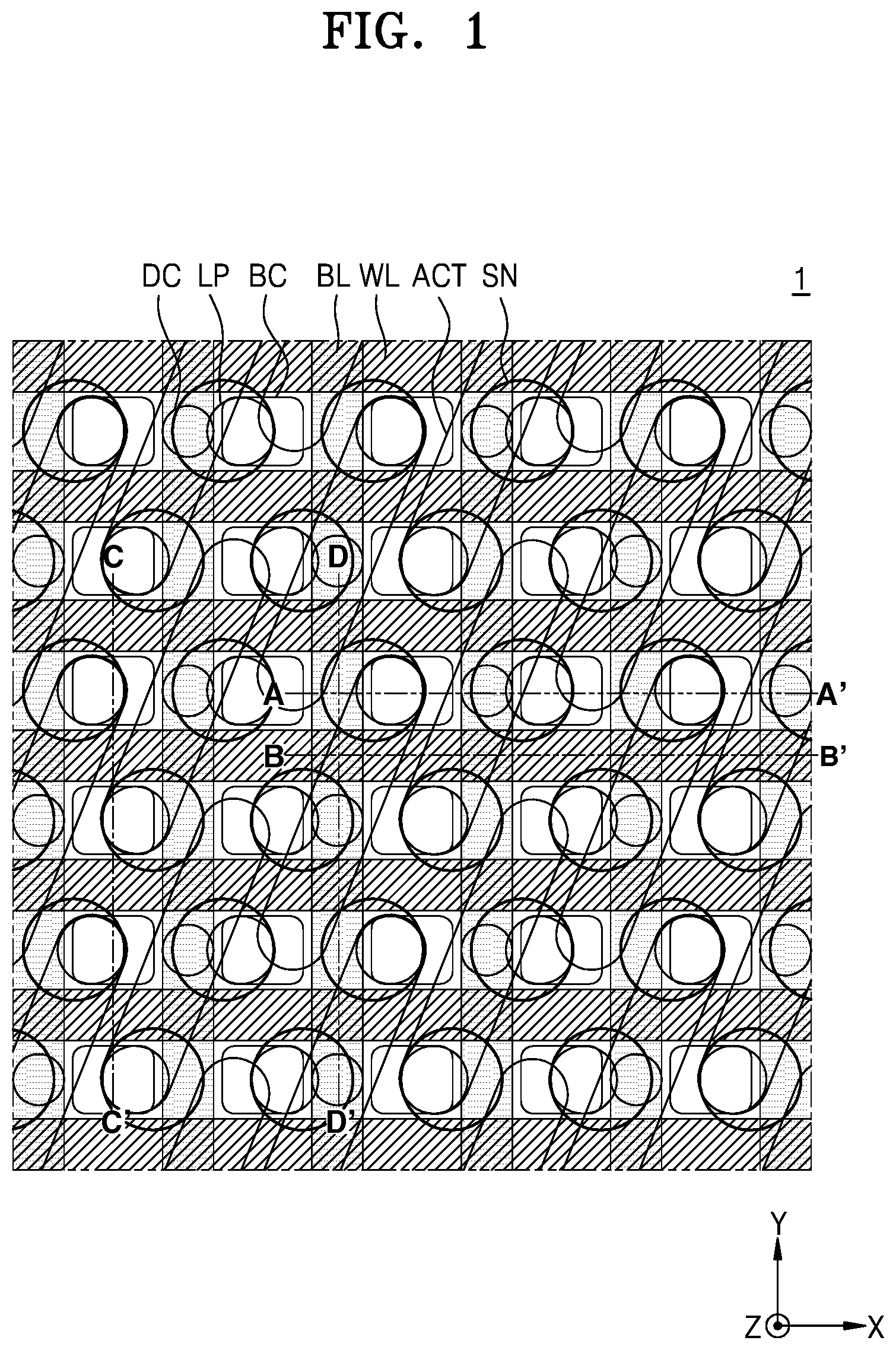 Patent US11776583 Figure 1 – Semiconductor memory devices