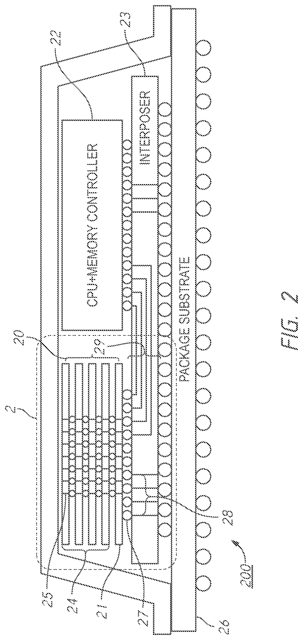 Patent US11776584 Figure 4 – Bank and channel structure of stacked semiconductor device