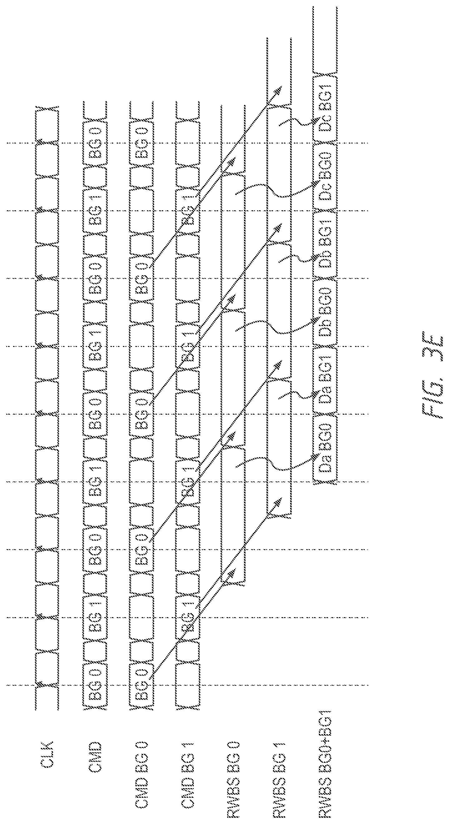Patent US11776584 Figure 8 – Bank and channel structure of stacked semiconductor device