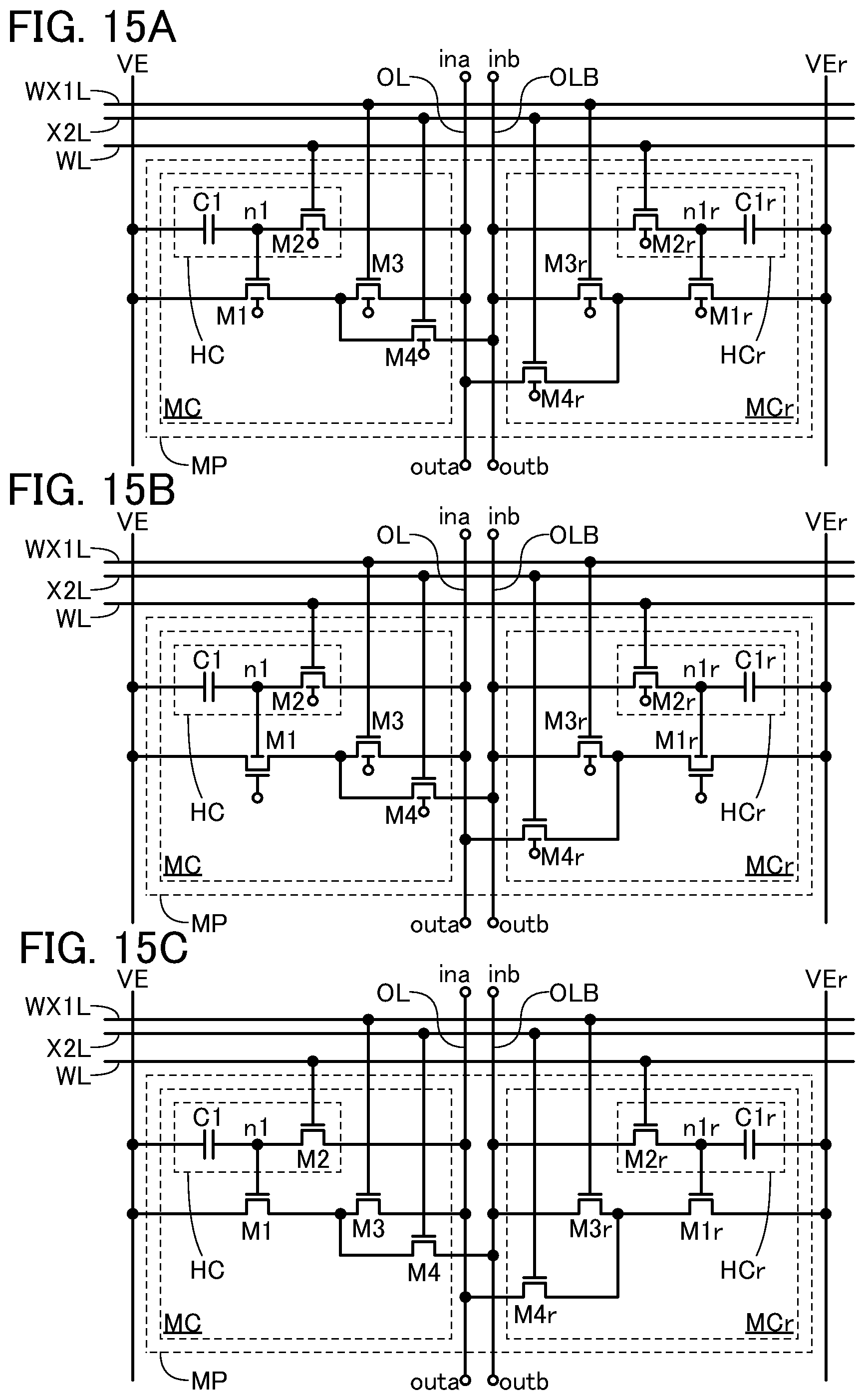 Patent US11776586 Figure 15 – Semiconductor device and electronic device