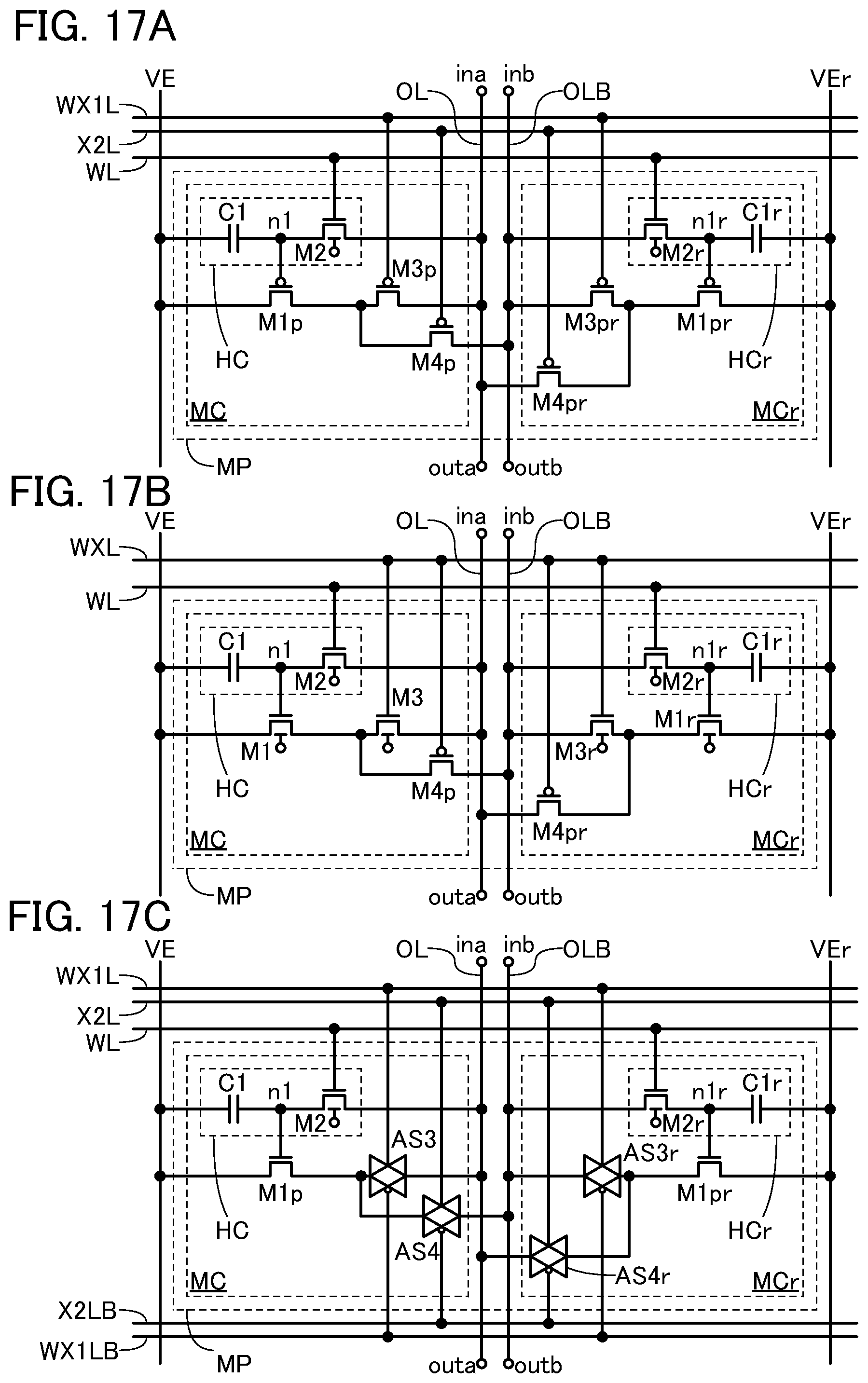 Patent US11776586 Figure 17 – Semiconductor device and electronic device