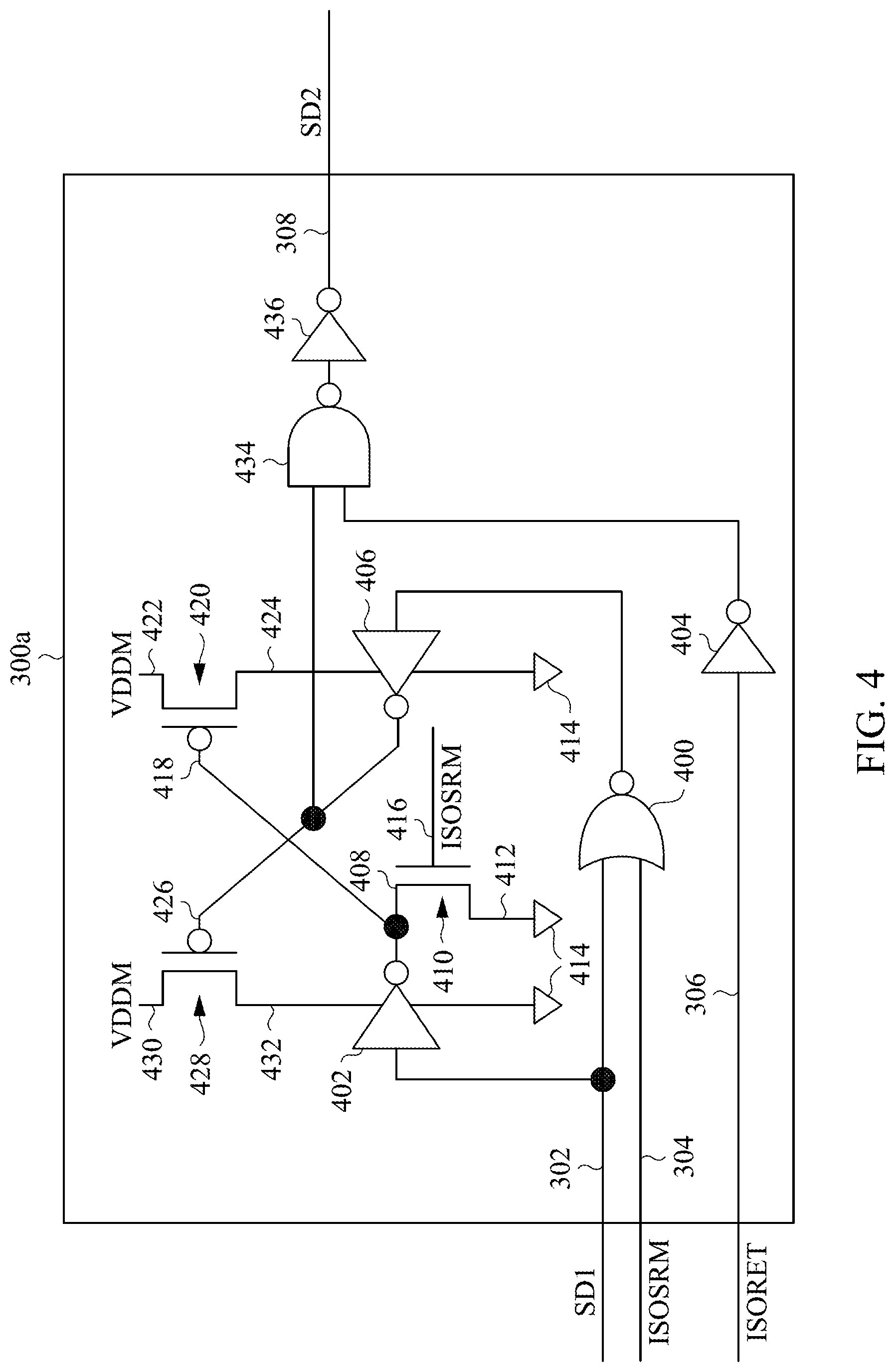 Patent US11776587 Figure 4 – Power ramping sequence control for a memory device