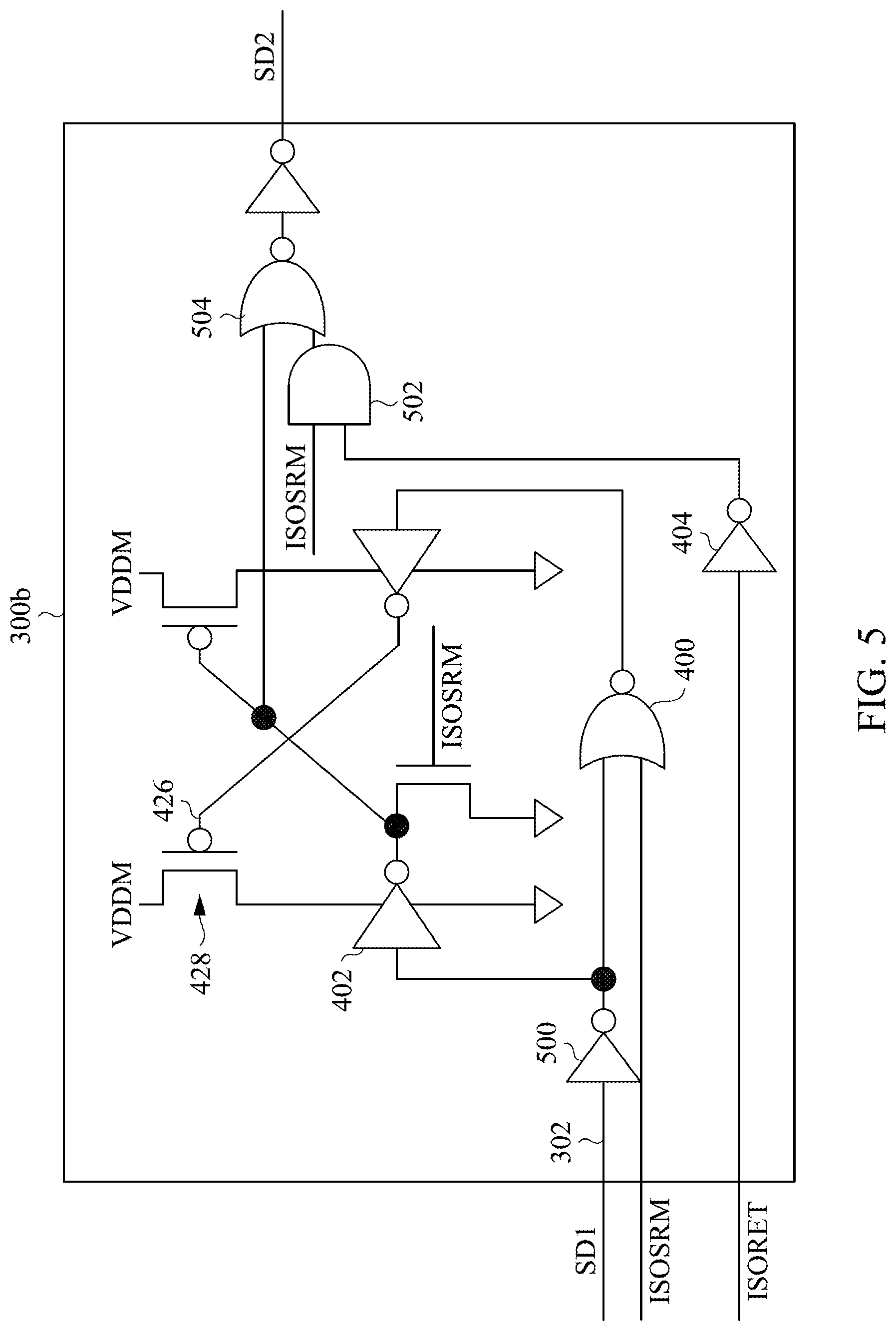 Patent US11776587 Figure 5 – Power ramping sequence control for a memory device