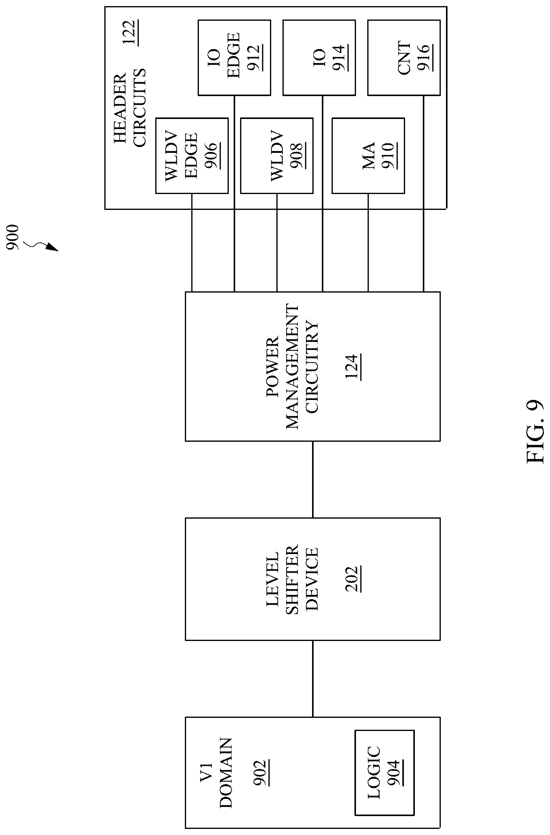Patent US11776587 Figure 9 – Power ramping sequence control for a memory device