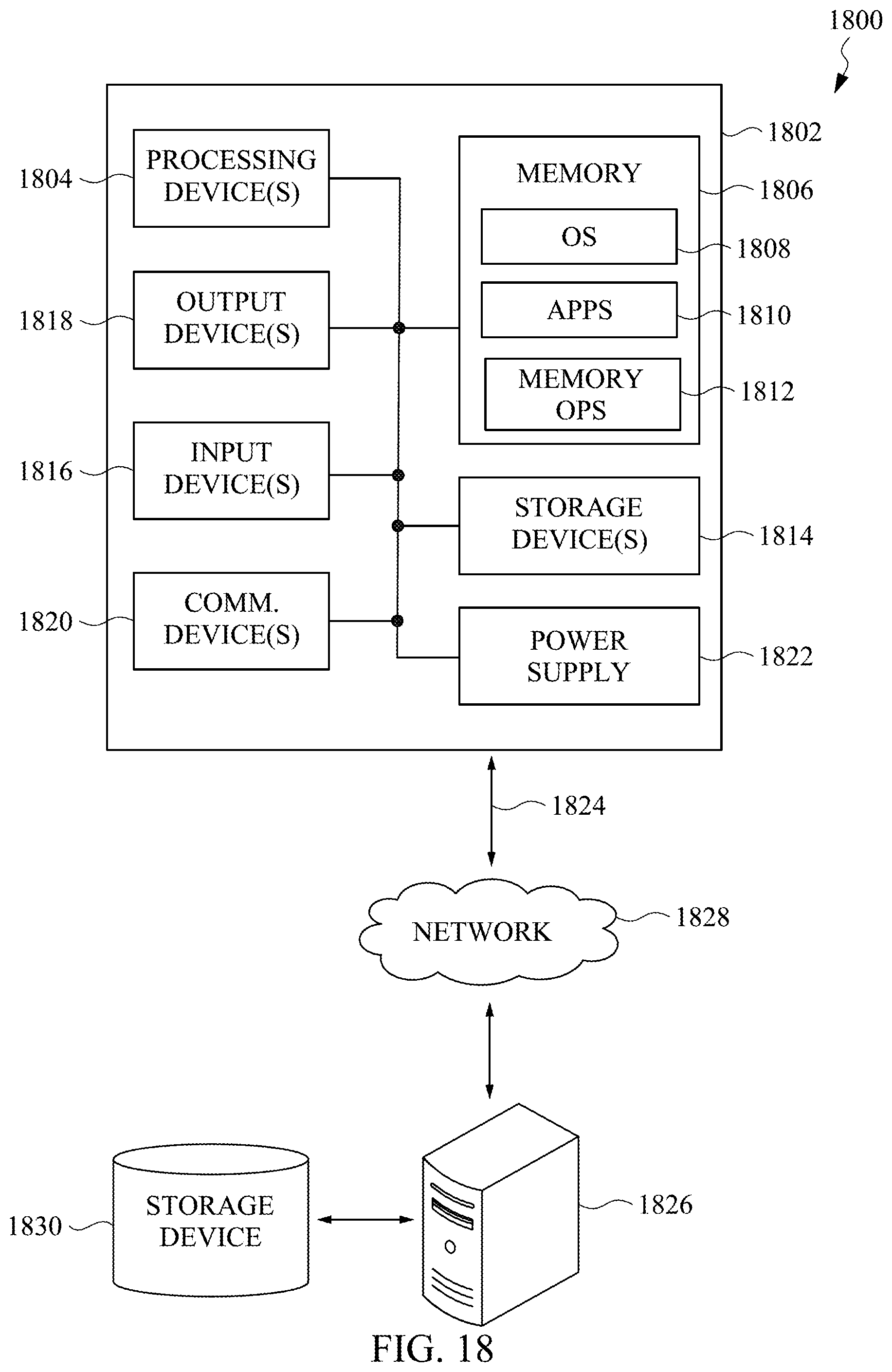 Patent US11776587 Figure 18 – Power ramping sequence control for a memory device