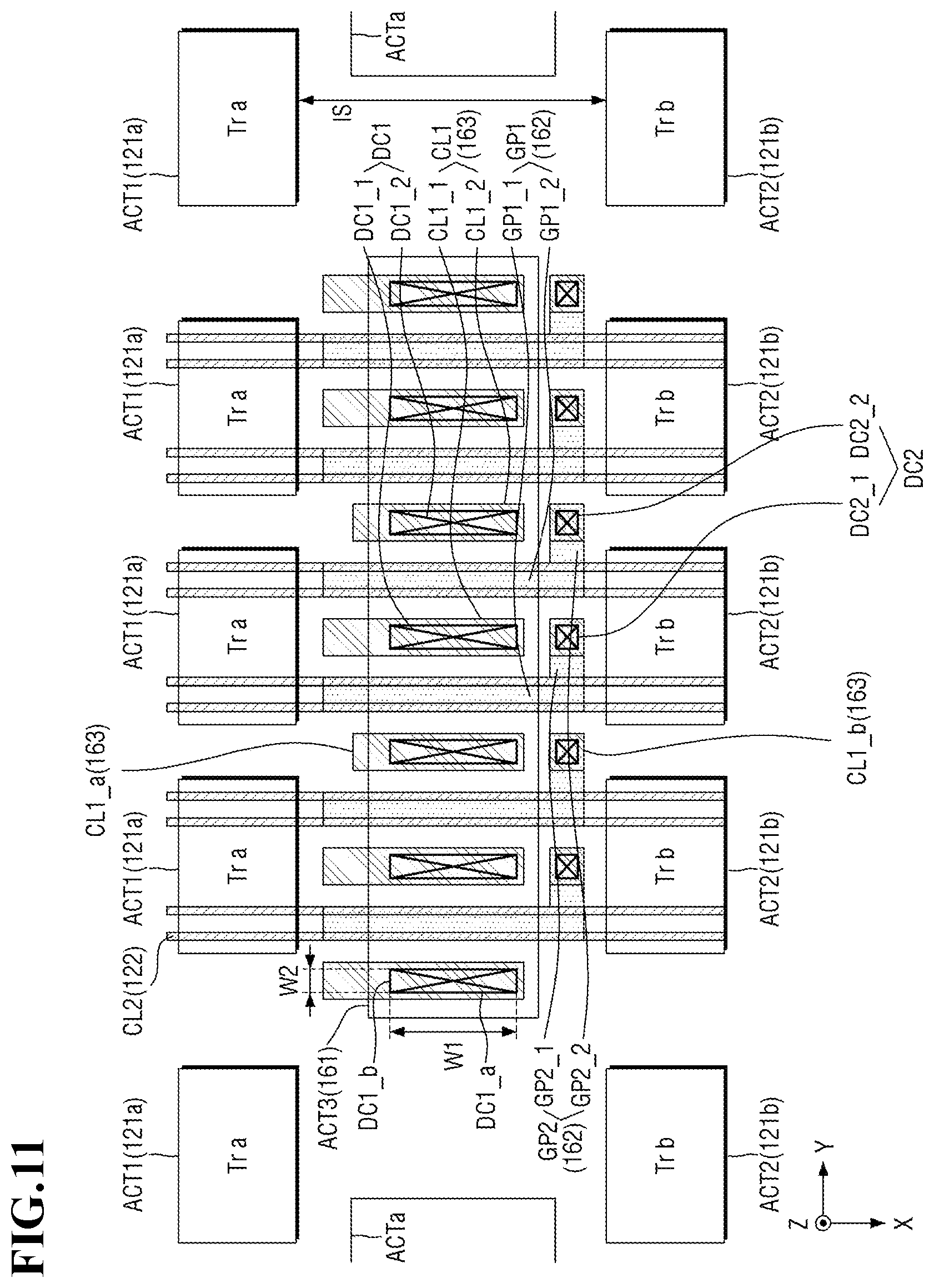 Patent US11776588 Figure 11 – Sense amplifier and semiconductor memory device including the sense amplifier