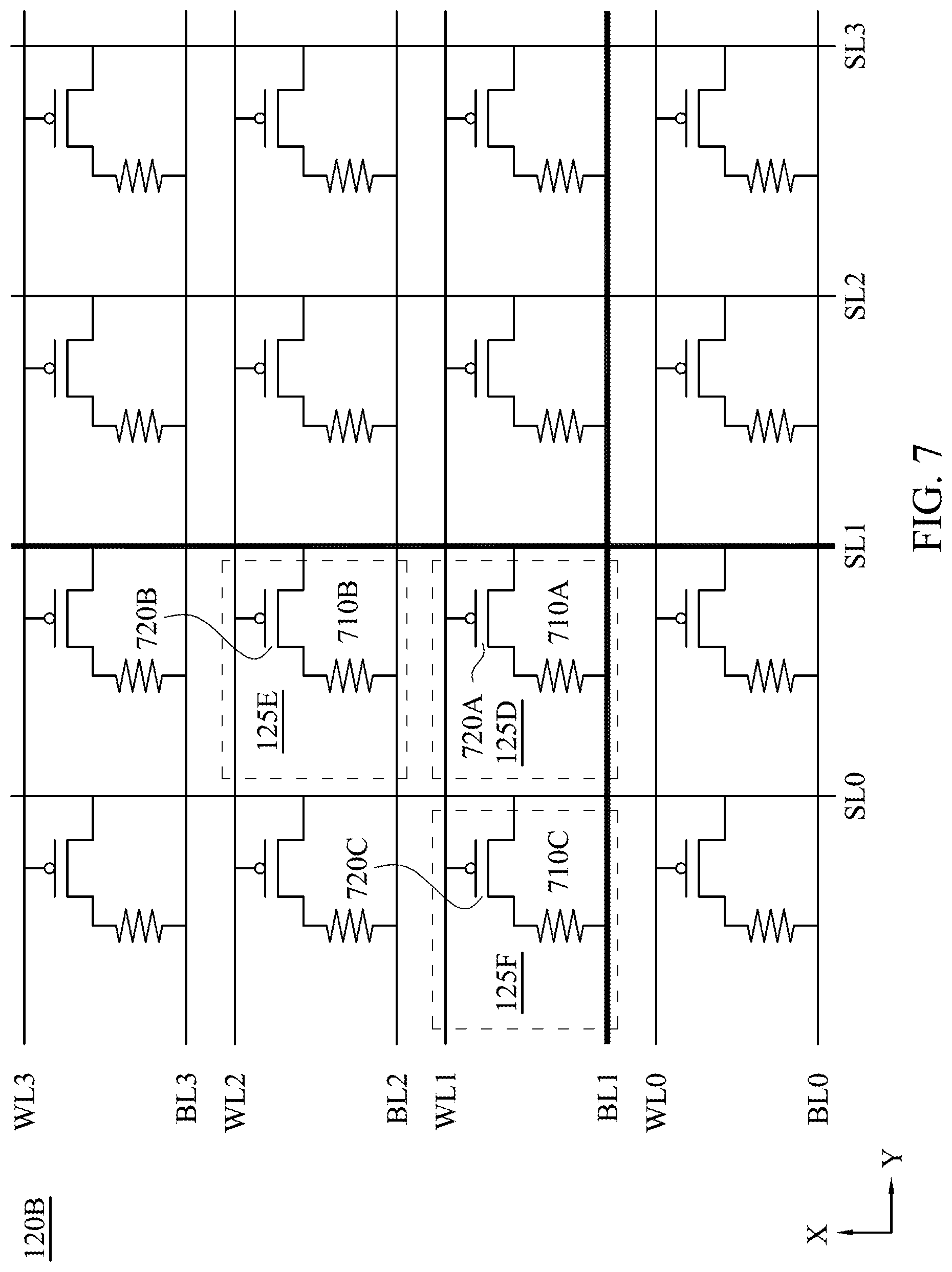 Patent US11776595 Figure 11 – Memory device with source line control