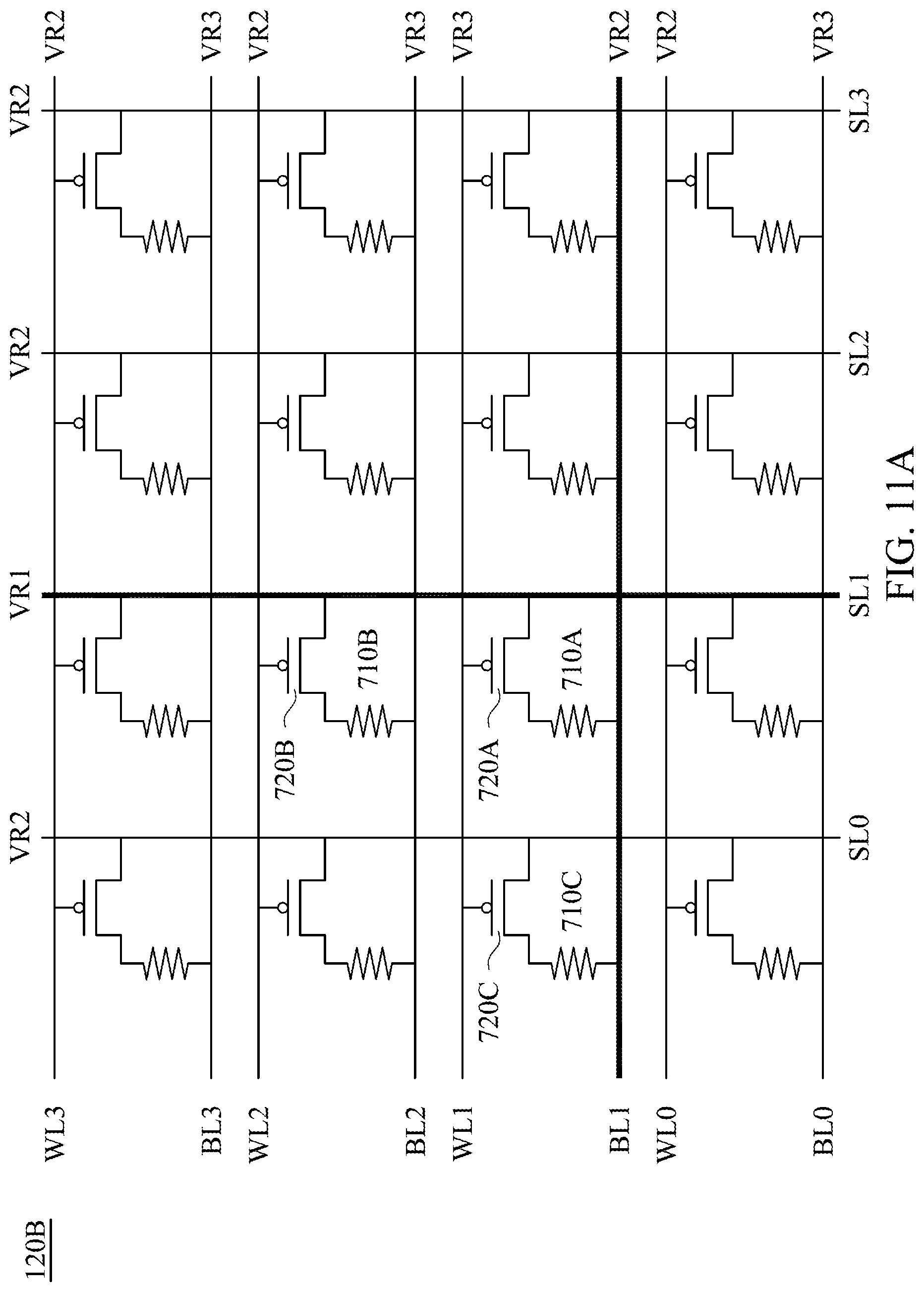 Patent US11776595 Figure 18 – Memory device with source line control