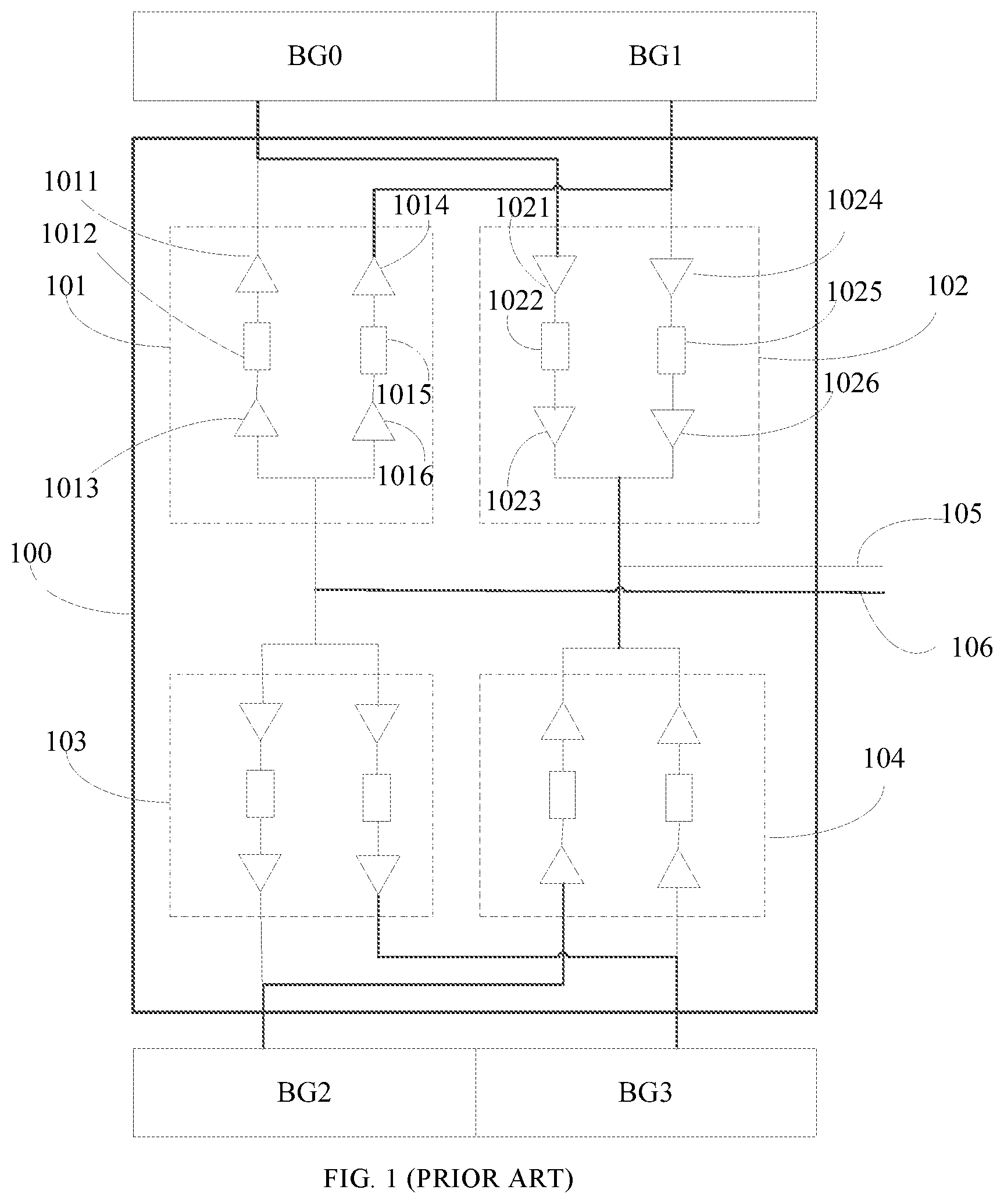 Patent US11776598 Figure 1 – Data processing circuit and device