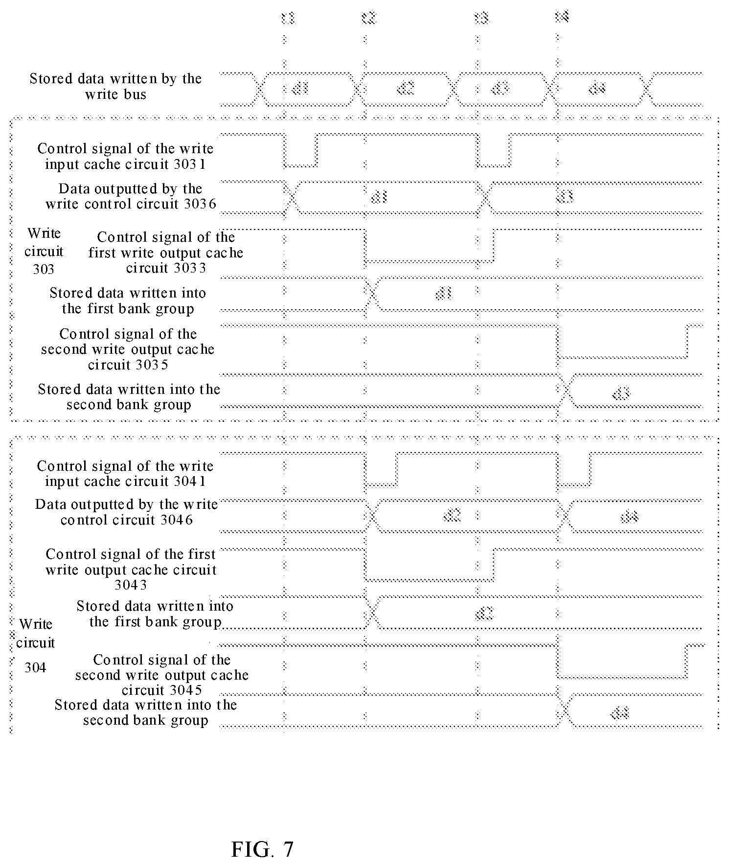 Patent US11776598 Figure 6 – Data processing circuit and device