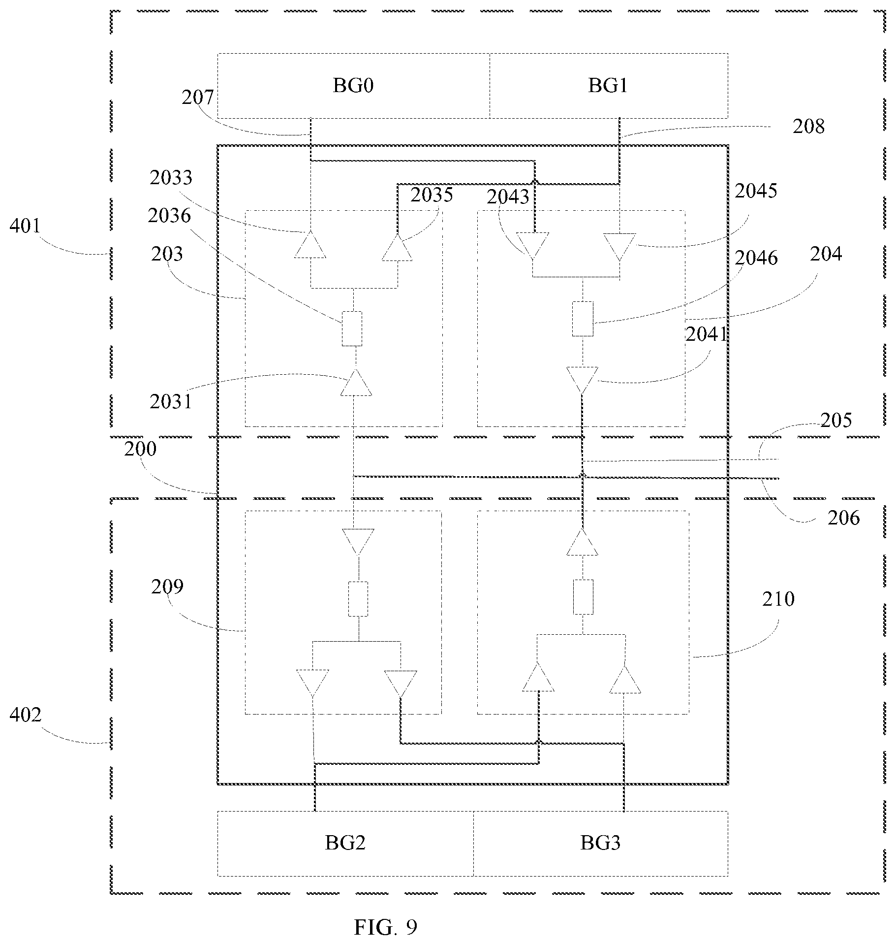 Patent US11776598 Figure 8 – Data processing circuit and device