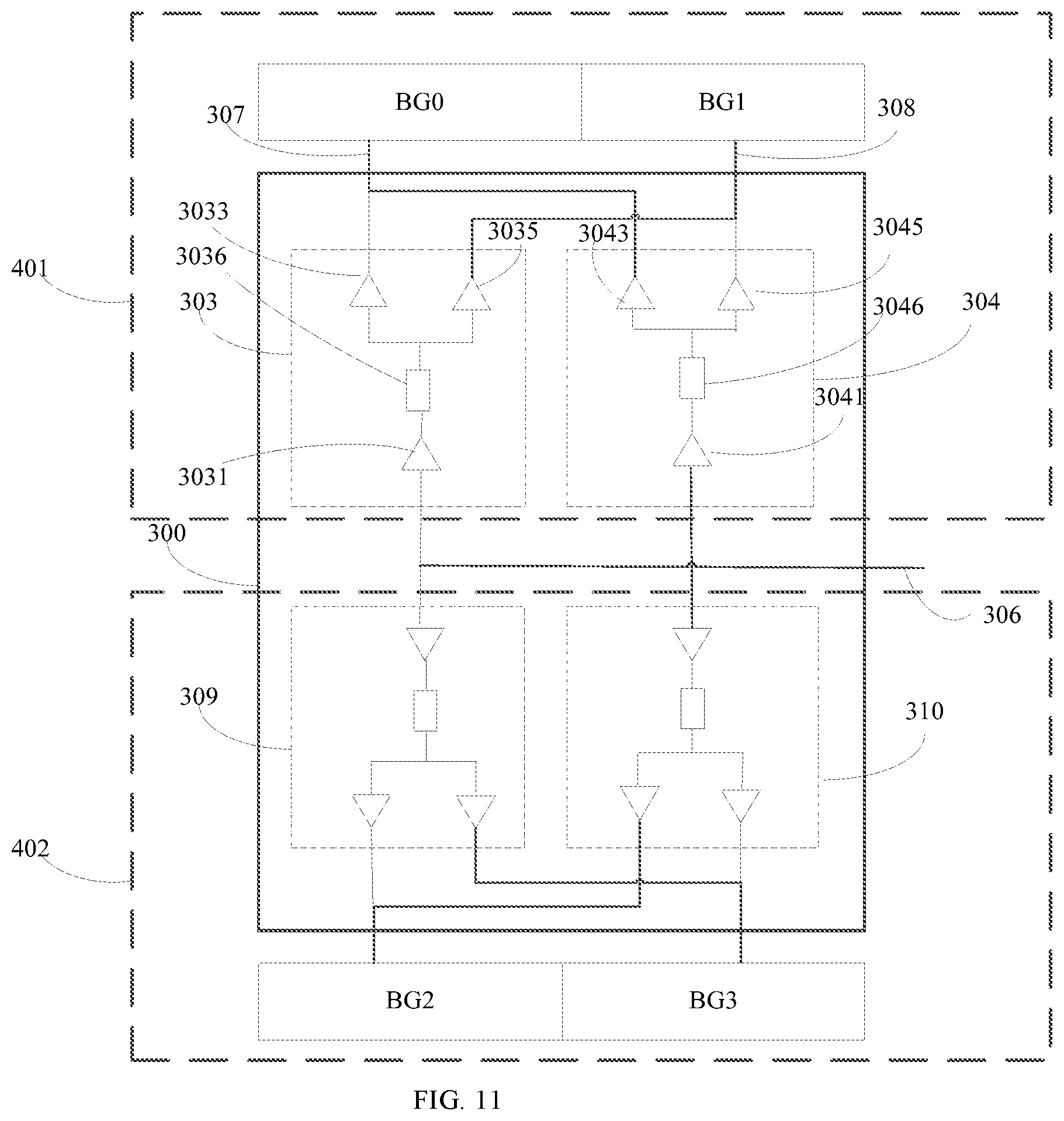 Patent US11776598 Figure 10 – Data processing circuit and device