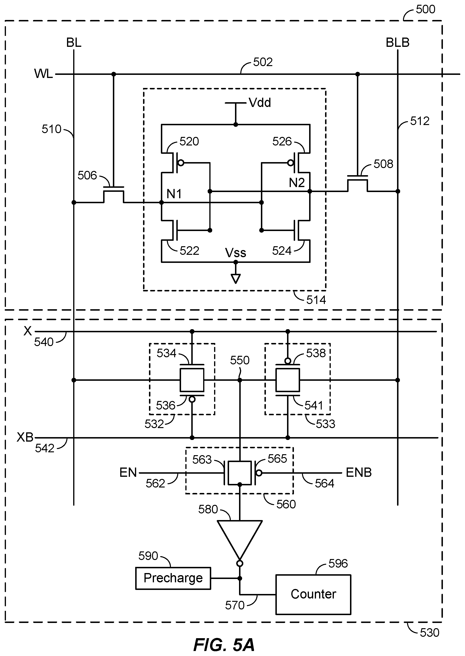 Patent US11776608 Figure 6 – Static random-access memory (SRAM) compute in-memory integration