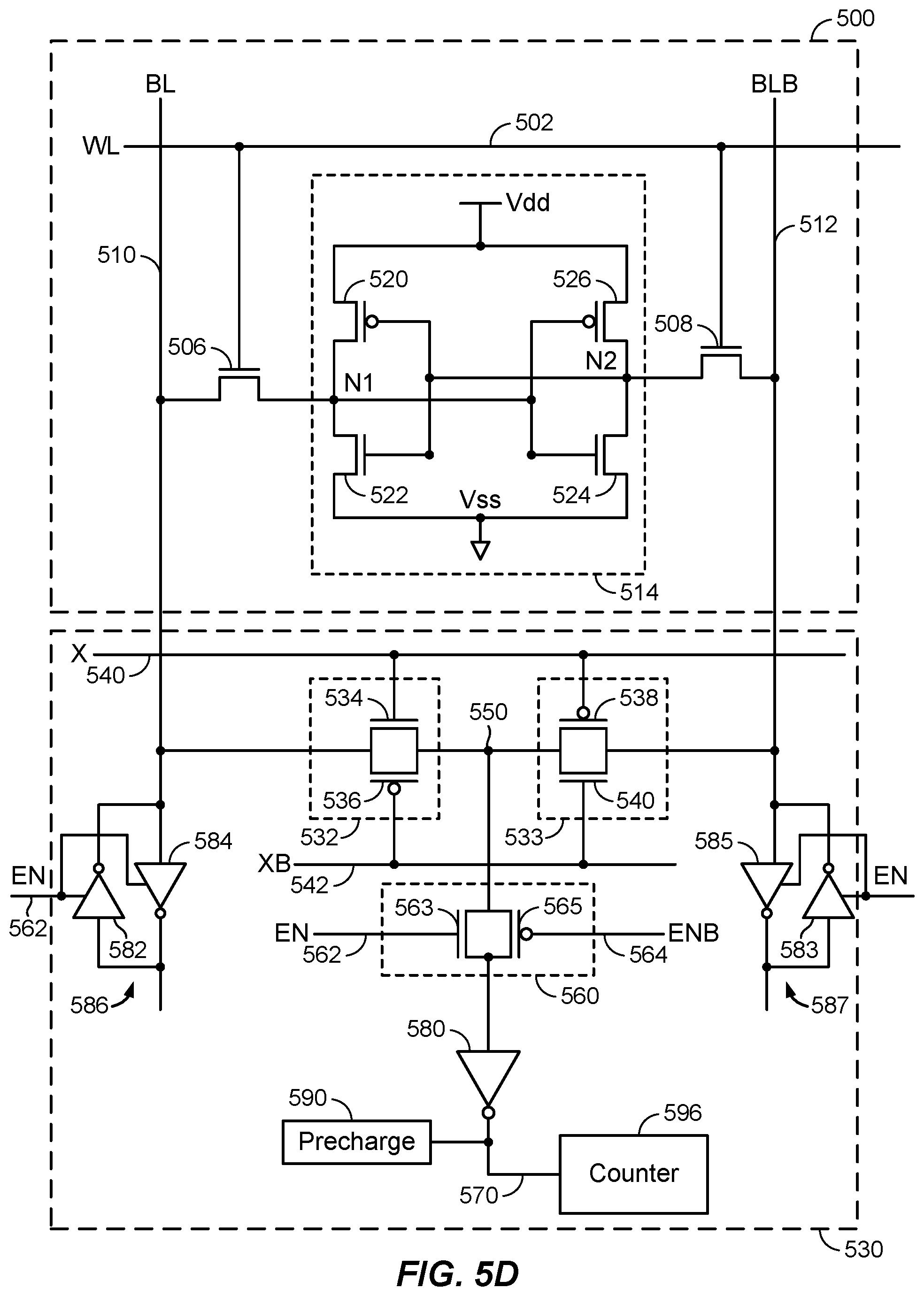 Patent US11776608 Figure 9 – Static random-access memory (SRAM) compute in-memory integration