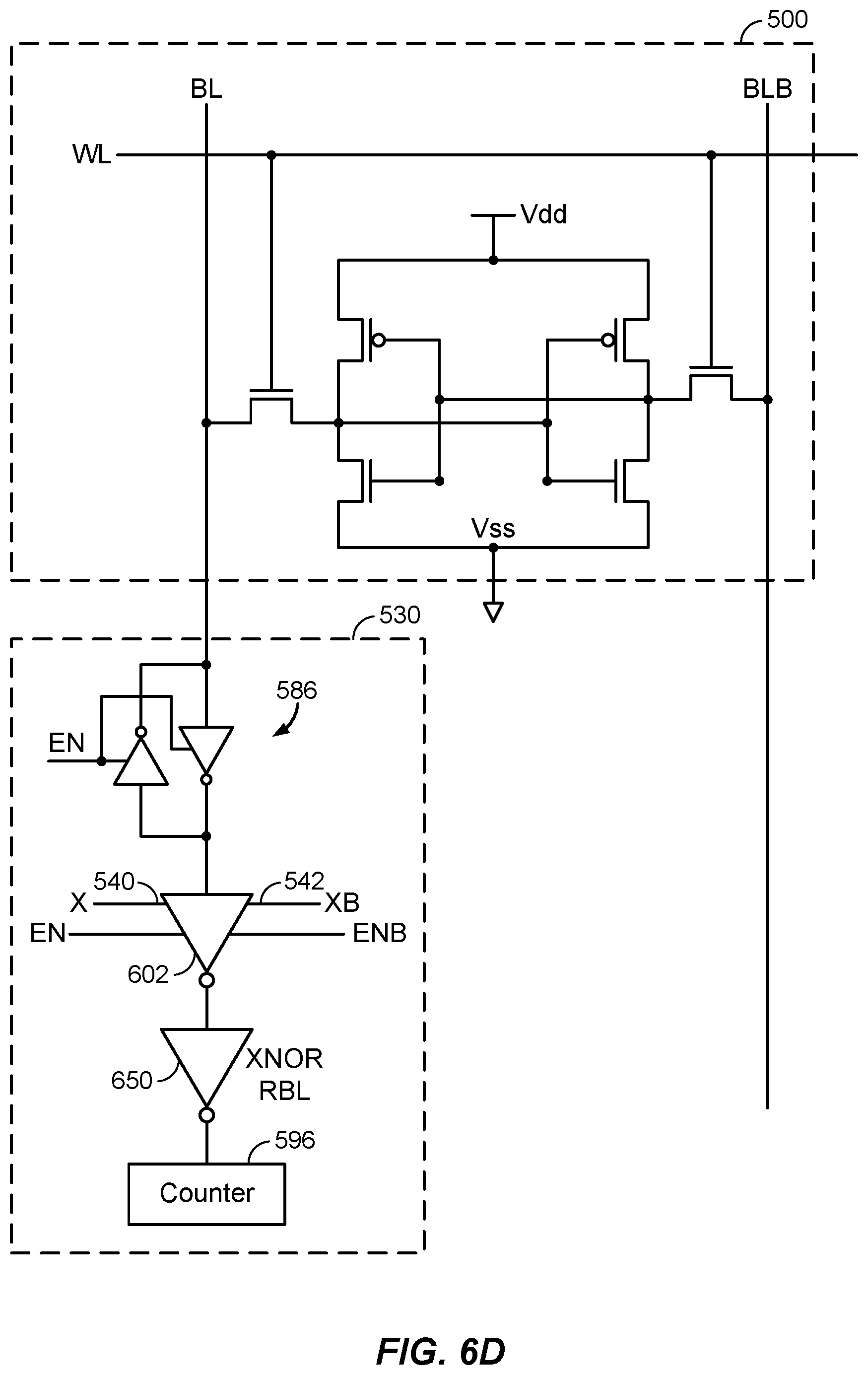 Patent US11776608 Figure 14 – Static random-access memory (SRAM) compute in-memory integration